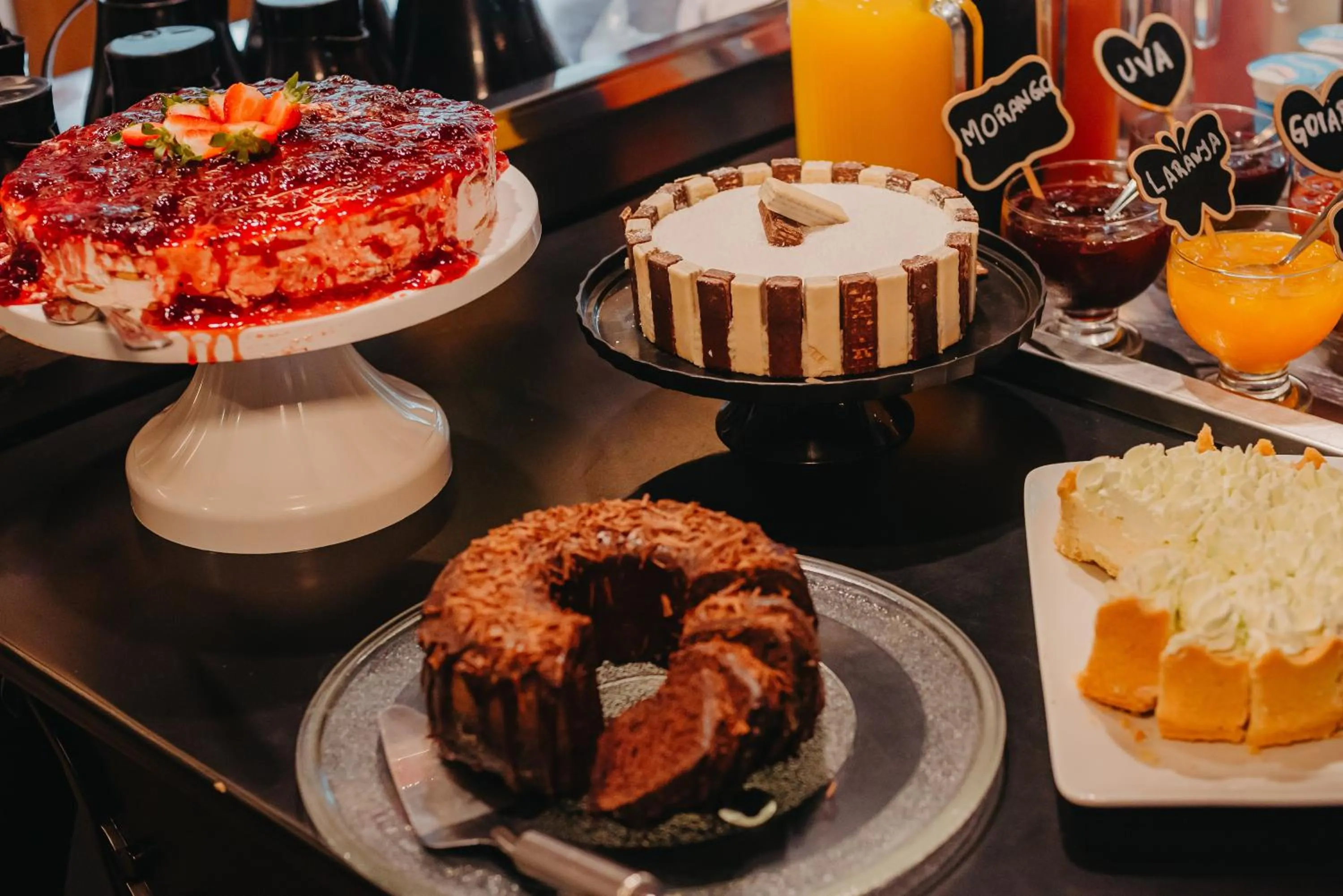 Buffet breakfast in WoodStone Hotel Fazenda