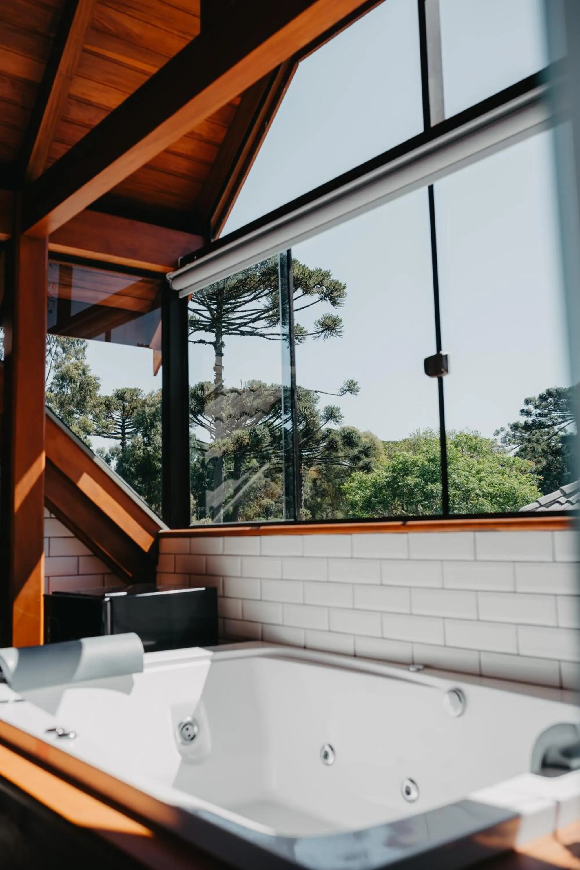 Hot Tub in WoodStone Hotel Fazenda