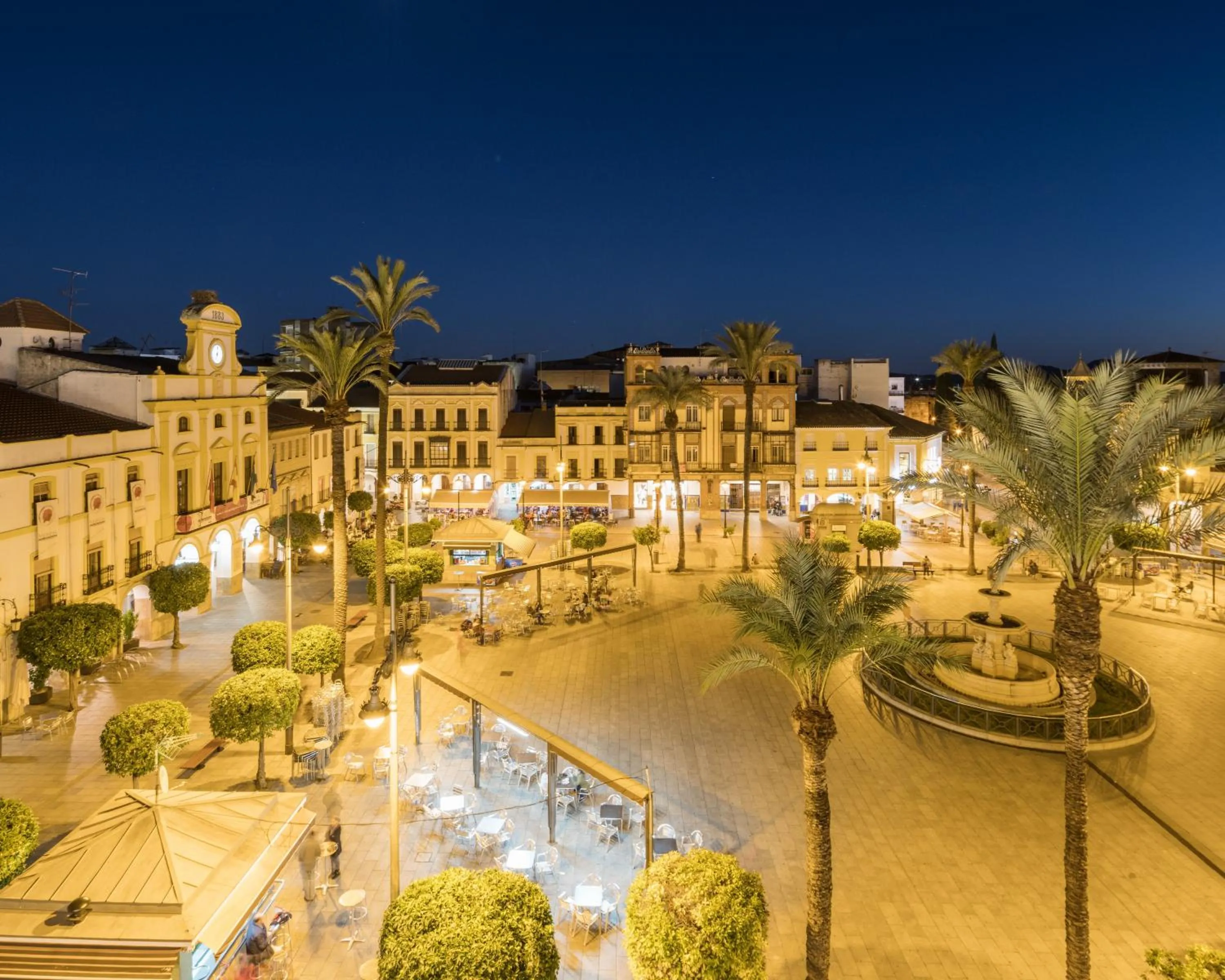 City view in Hotel Ilunion Mérida Palace