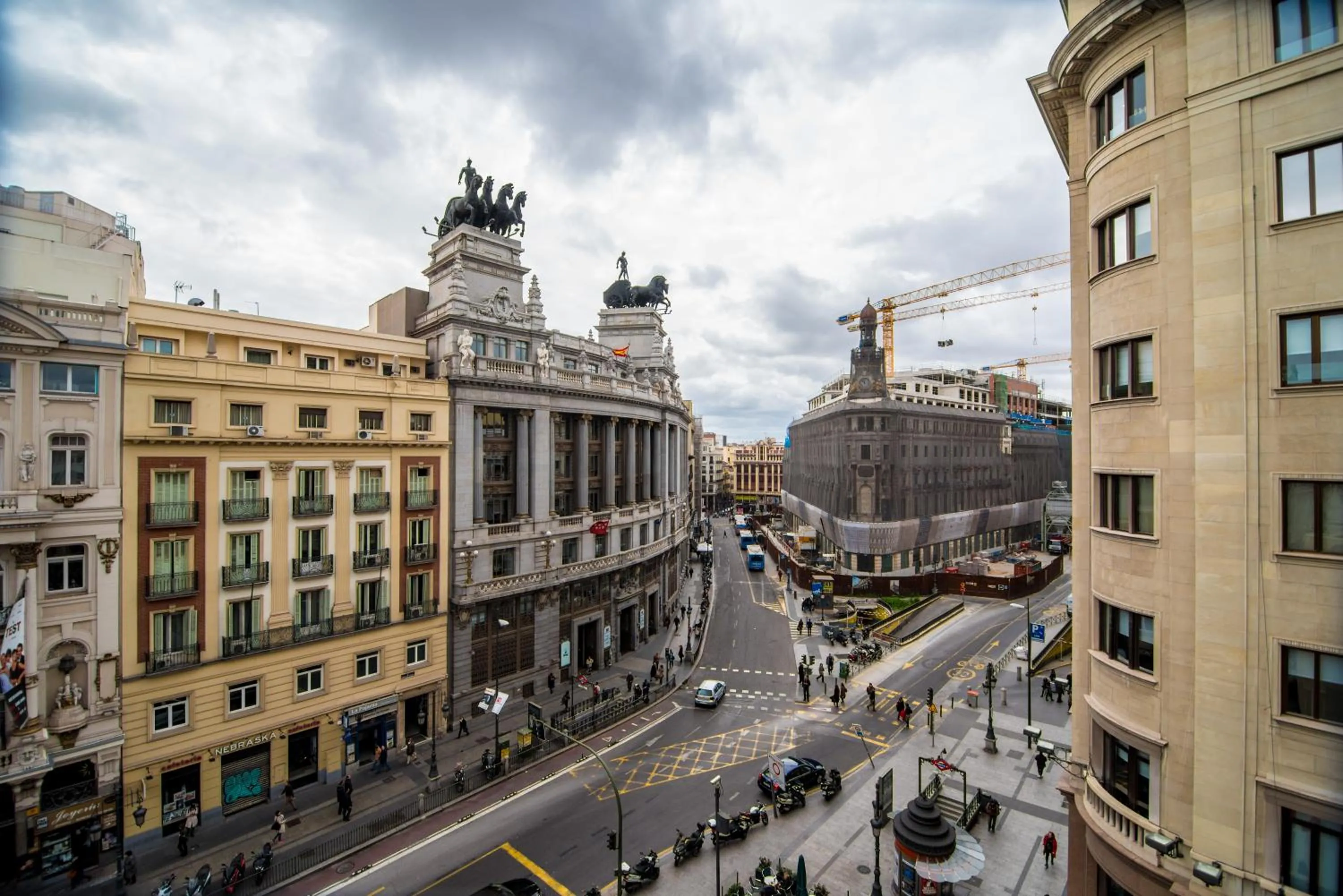 City view in Petit Palace Alcalá