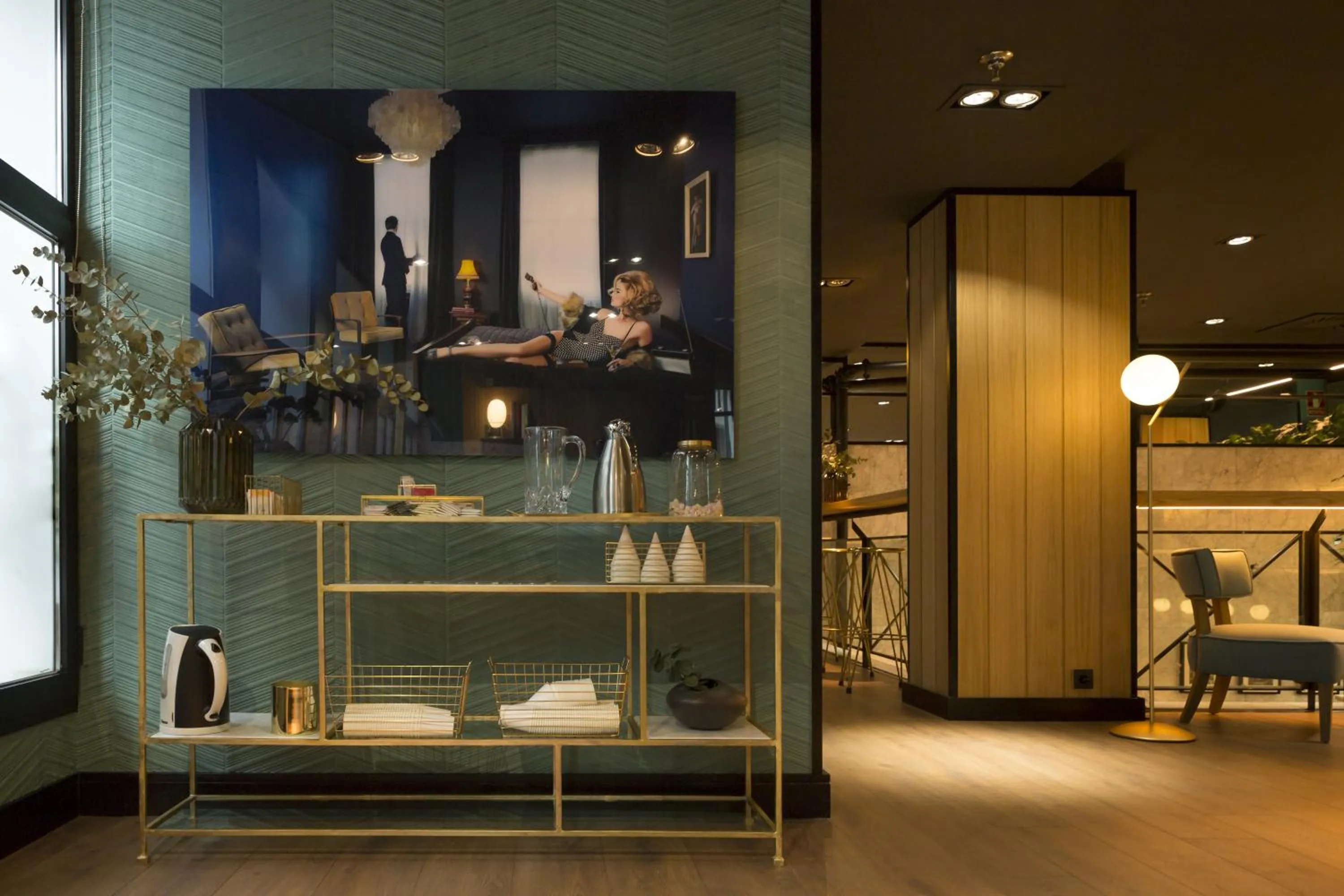 Lobby or reception in Petit Palace Alcalá