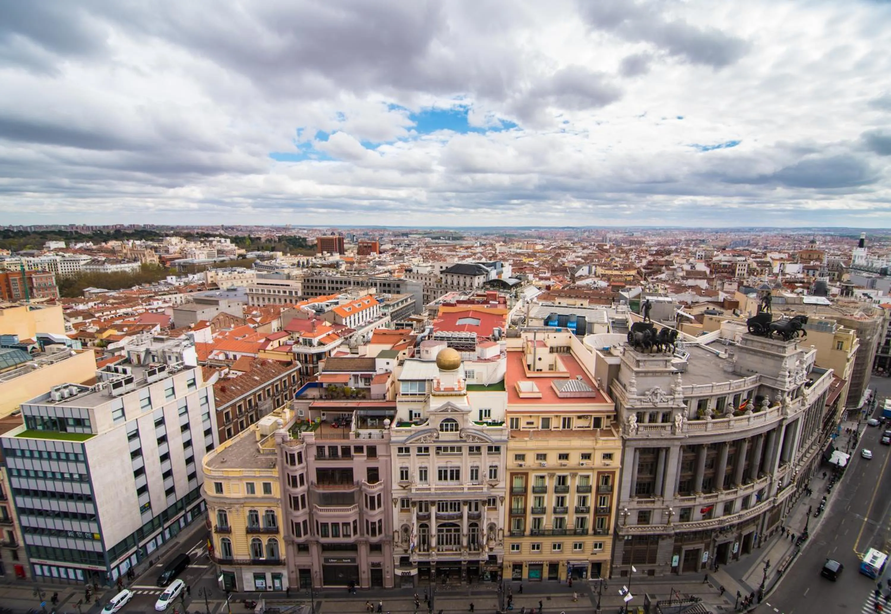 City view in Petit Palace Alcalá