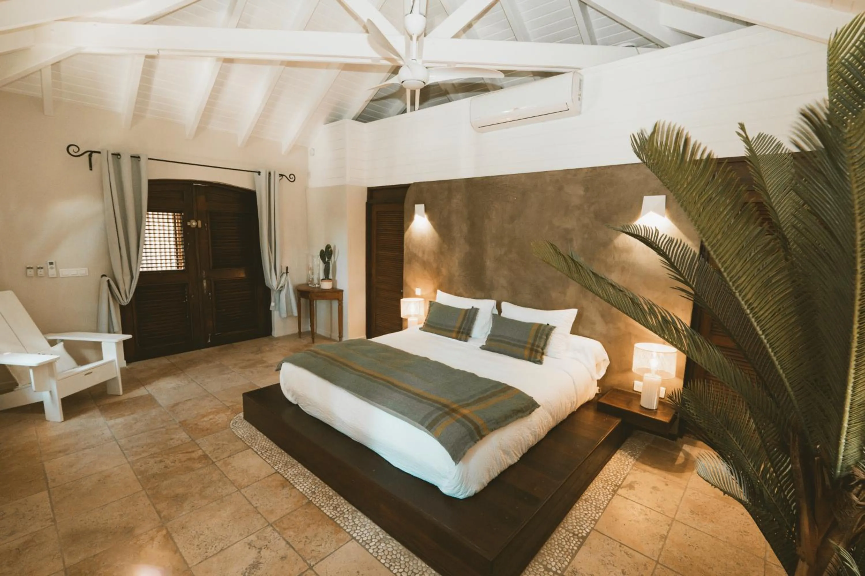 Bed in La Villa Hibiscus, Saint Martin