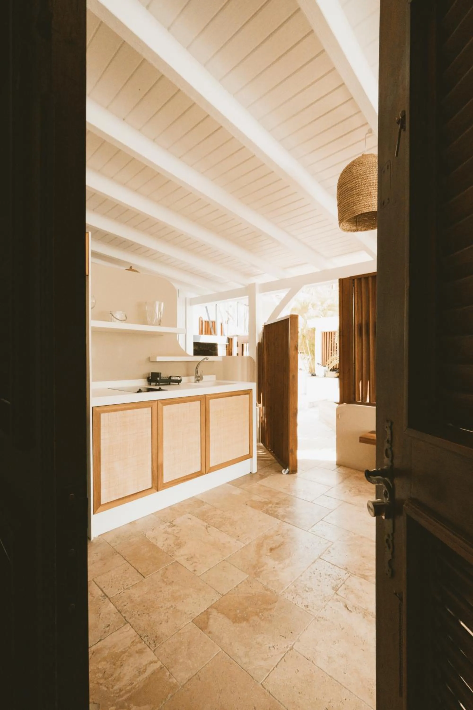 Kitchen or kitchenette in La Villa Hibiscus, Saint Martin