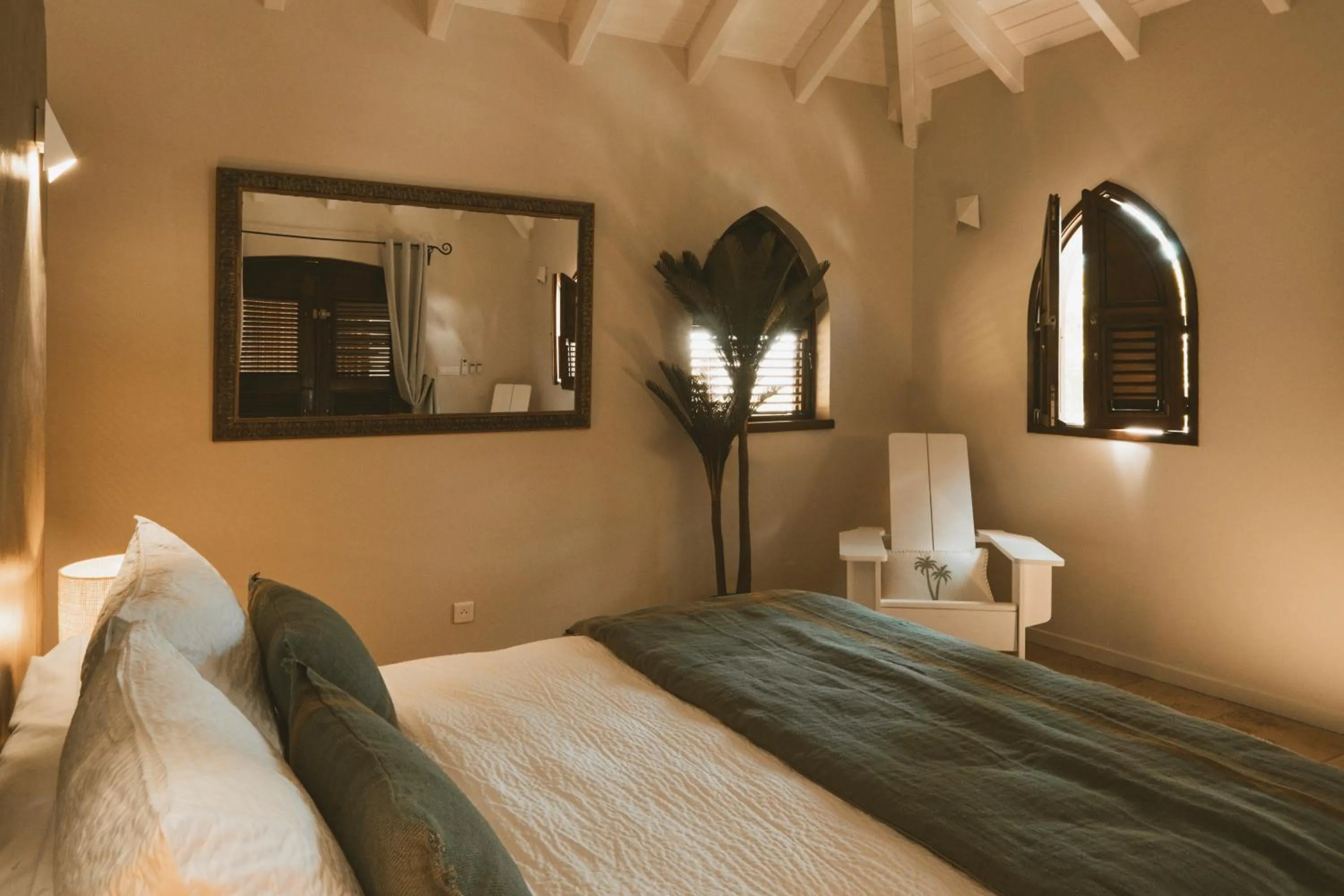 Bed in La Villa Hibiscus, Saint Martin