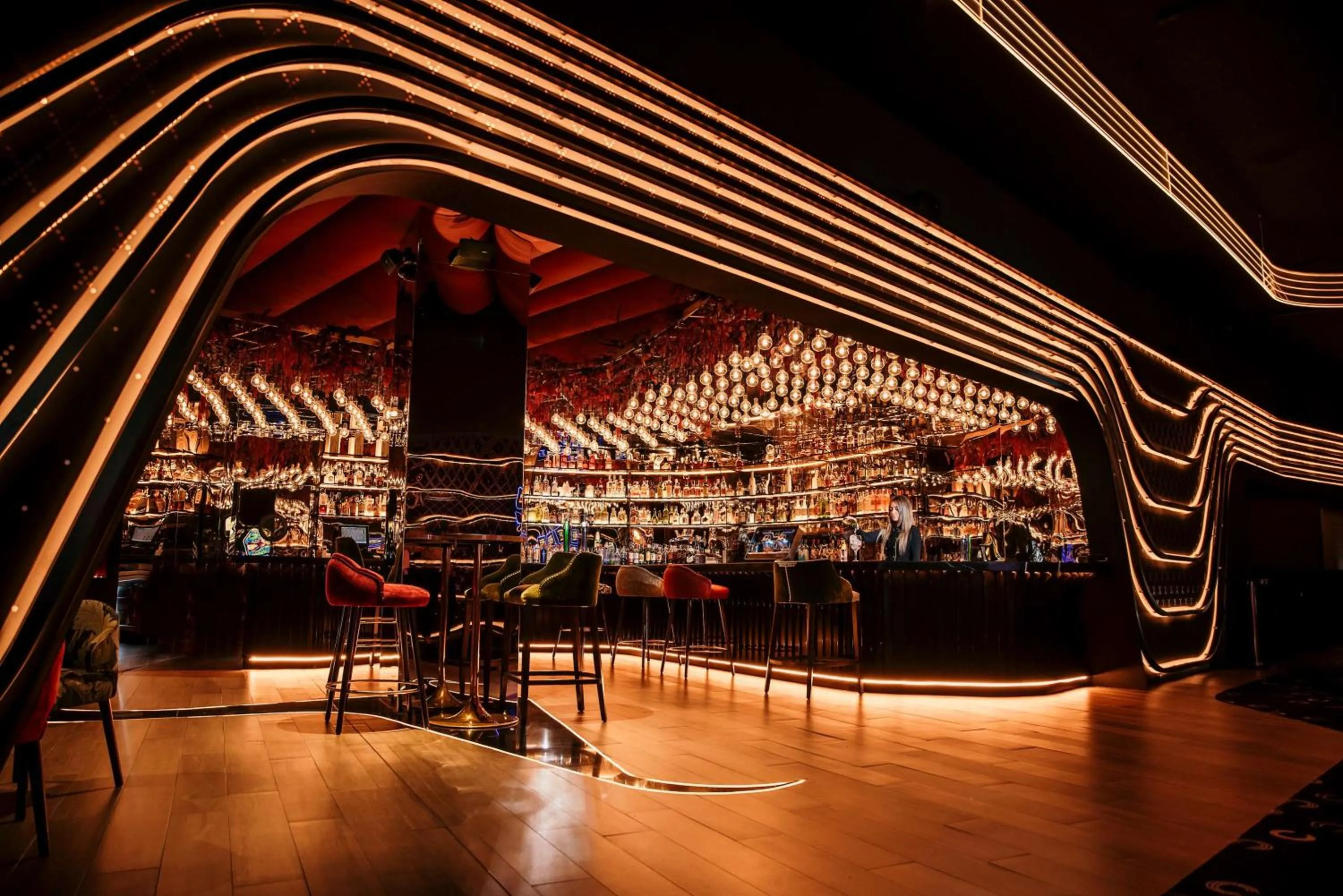 Lounge or bar in NH Gran Hotel Casino de Extremadura