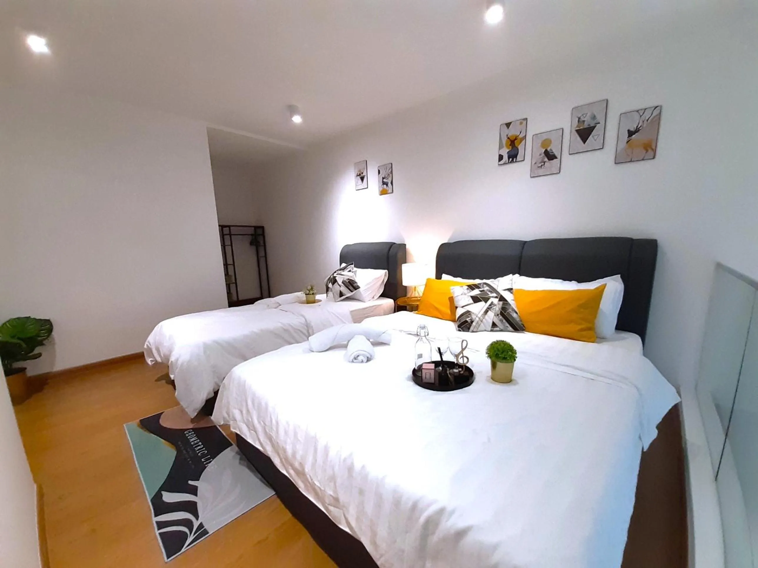 Bed in EkoCheras Duplex Suite by Ohana Home