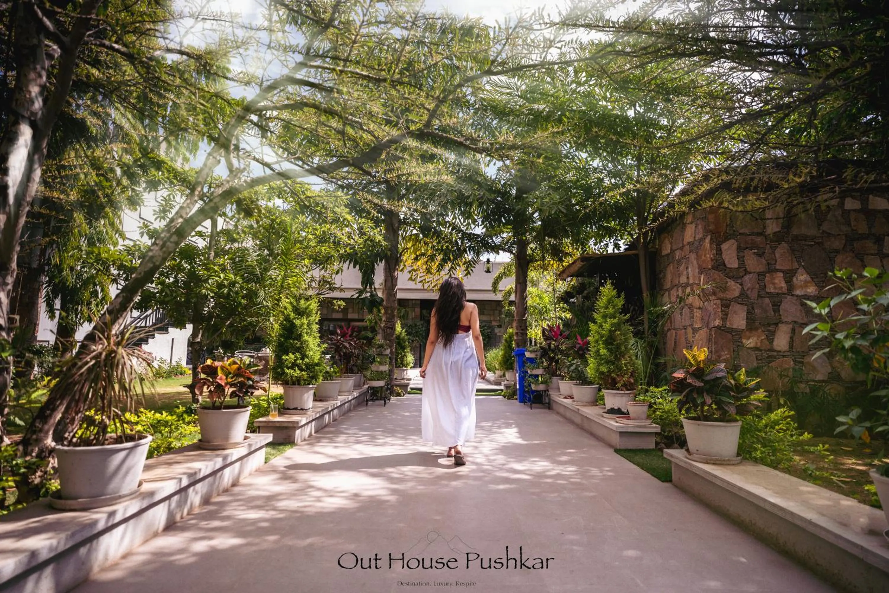 Facade/entrance in The Out House Pushkar