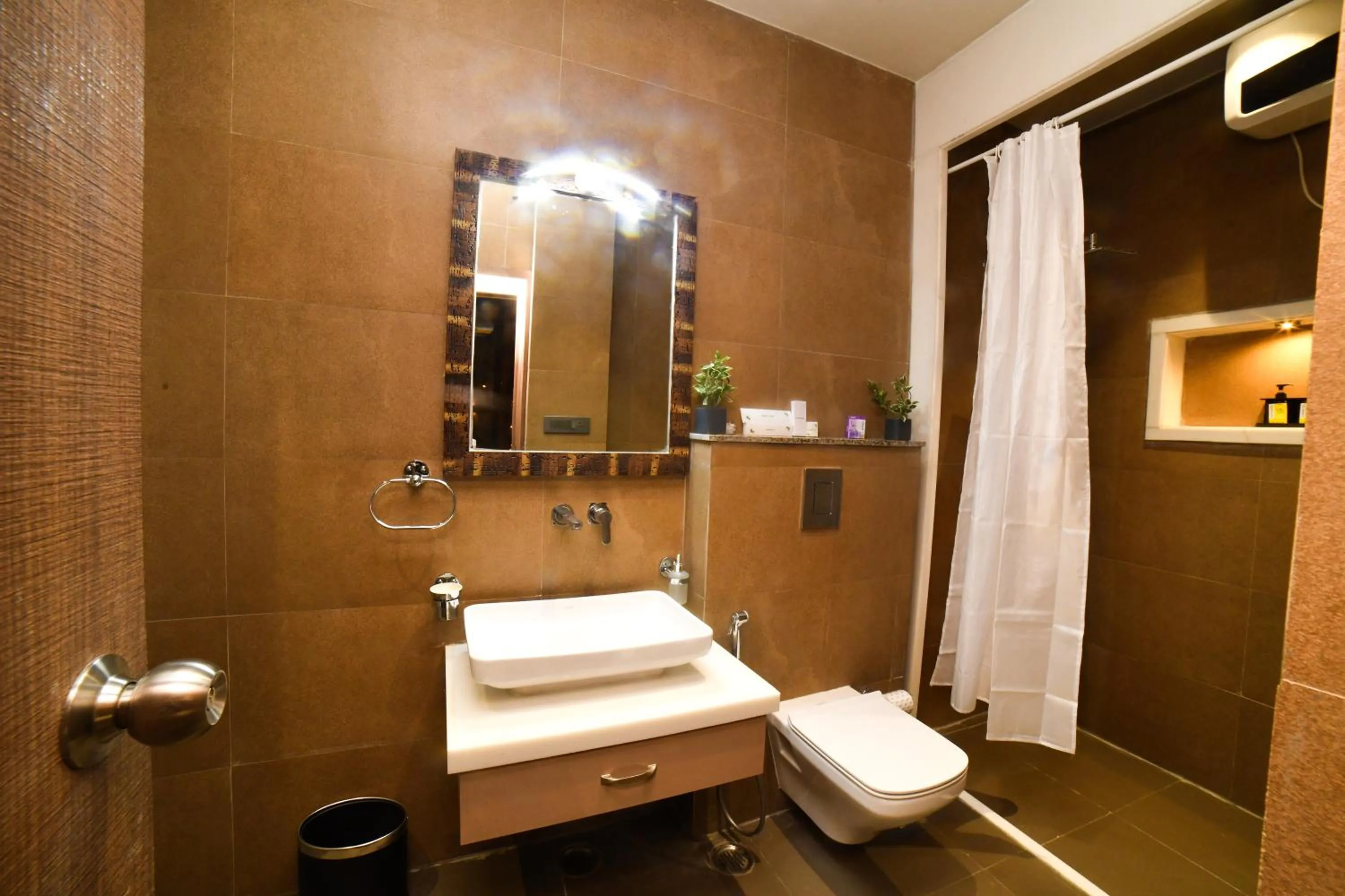 Shower in The Out House Pushkar