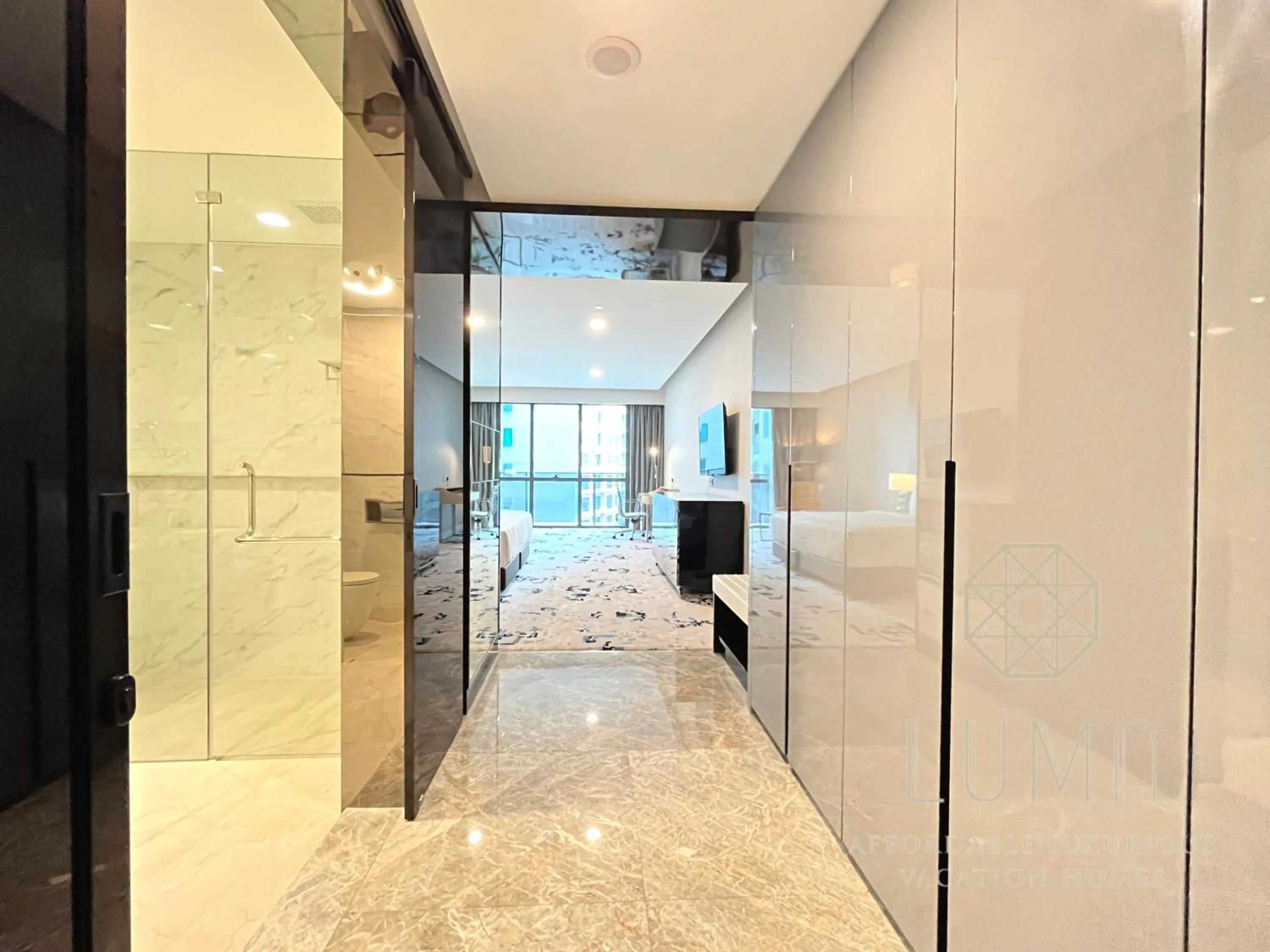 Bathroom in The Platinum 2 Kuala Lumpur by LUMA
