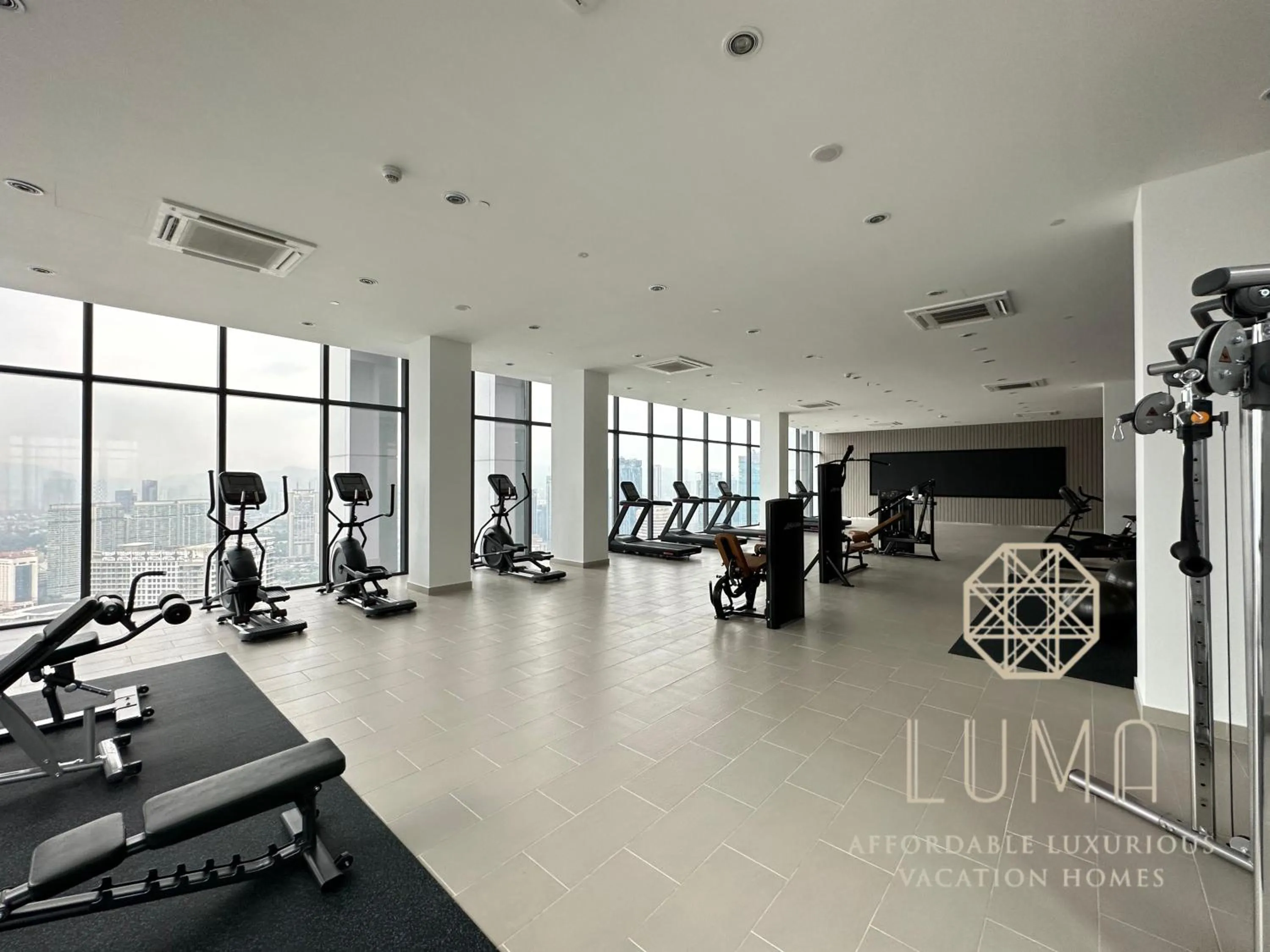 Fitness centre/facilities in The Platinum 2 Kuala Lumpur by LUMA