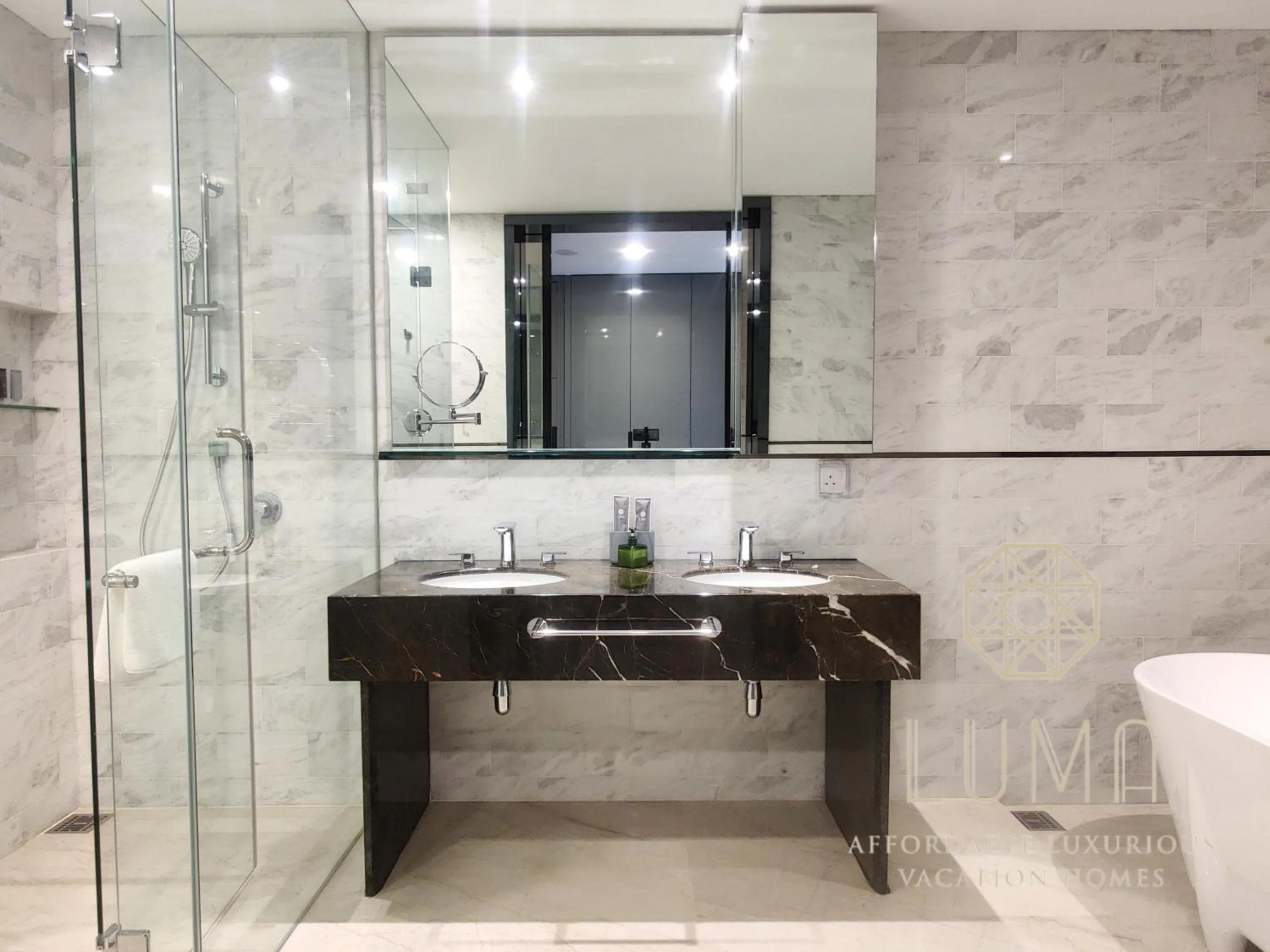 Bathroom in The Platinum 2 Kuala Lumpur by LUMA
