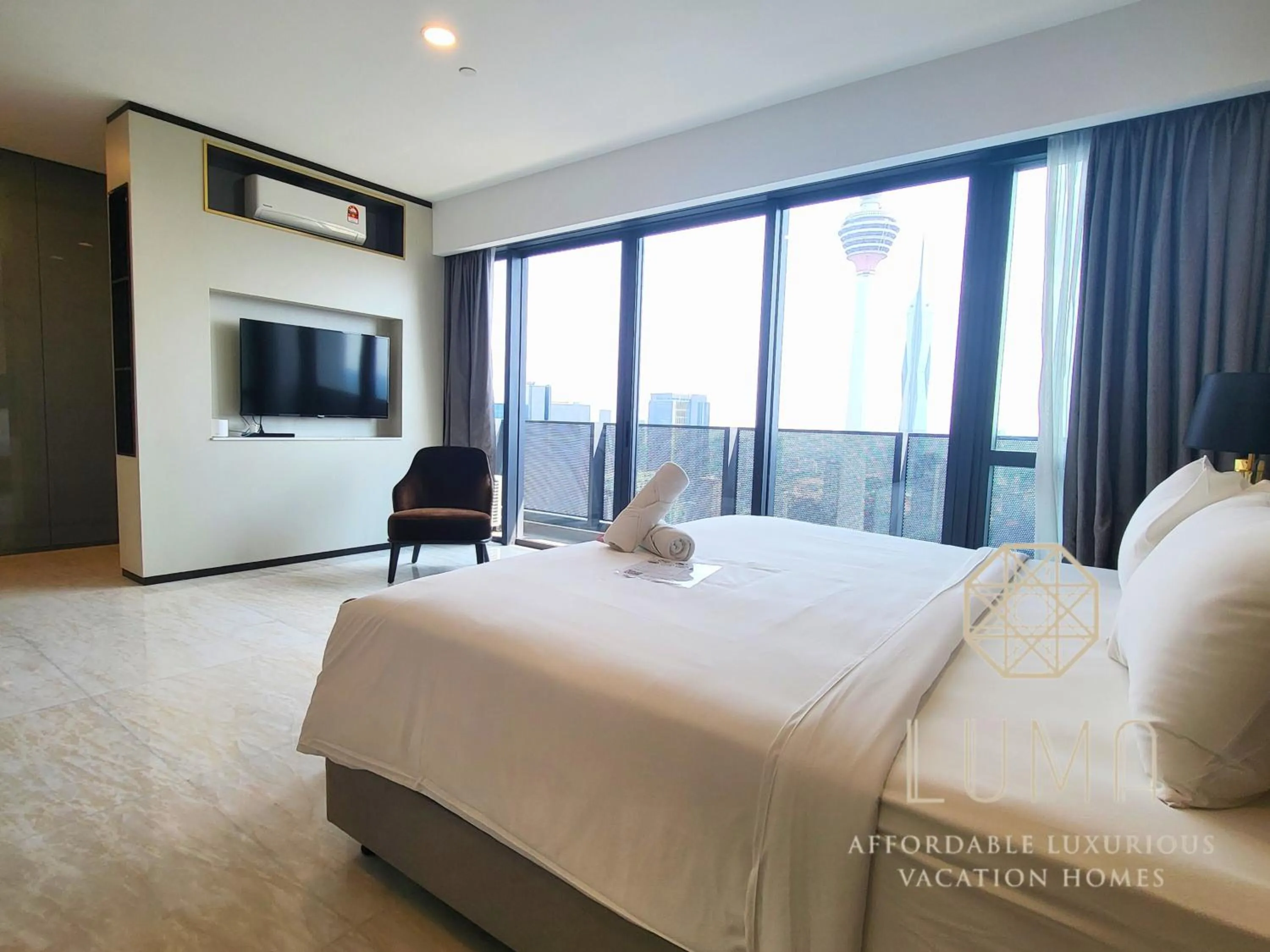 Bedroom, Bed in The Platinum 2 Kuala Lumpur by LUMA