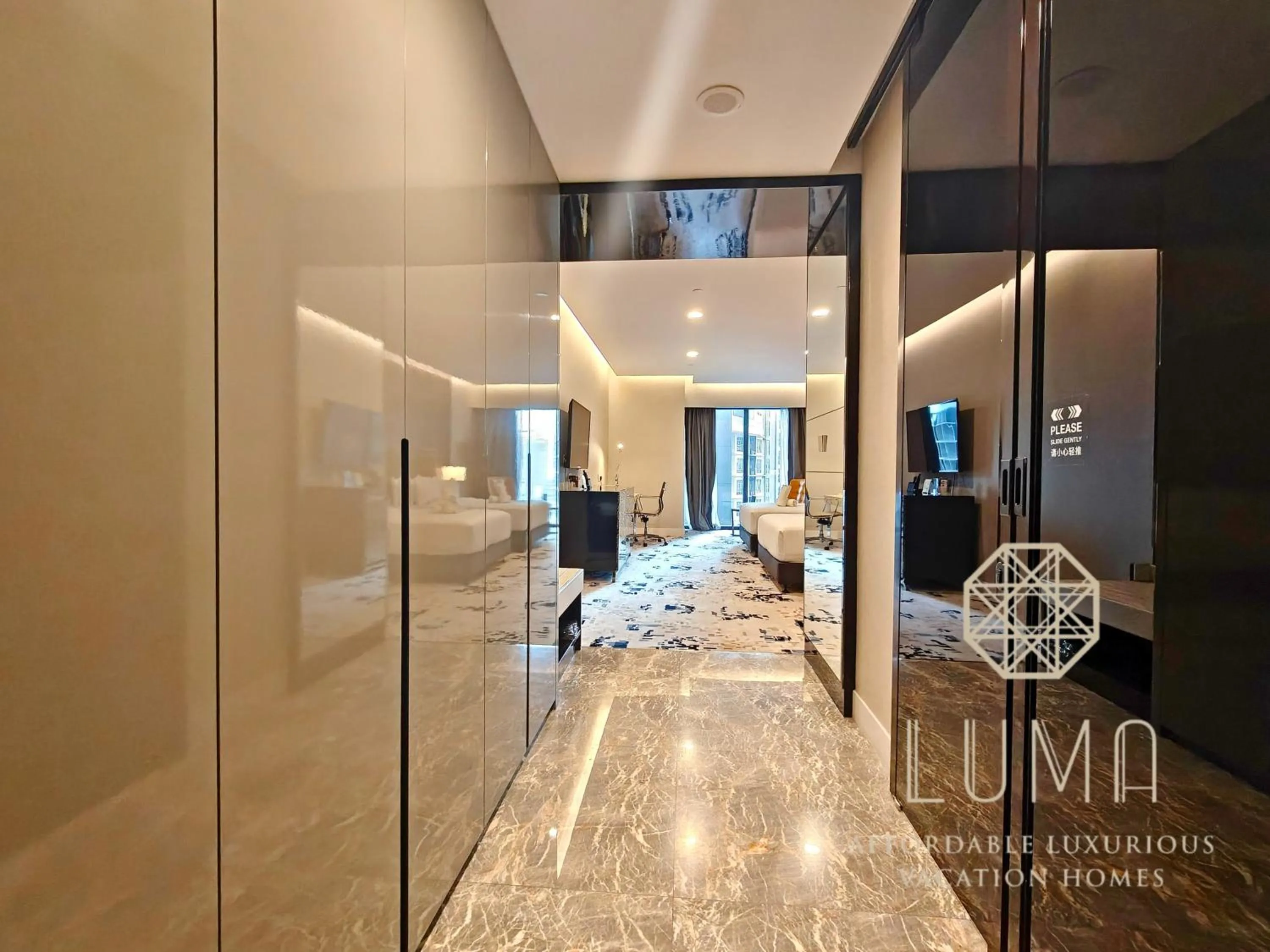 Facade/entrance in The Platinum 2 Kuala Lumpur by LUMA