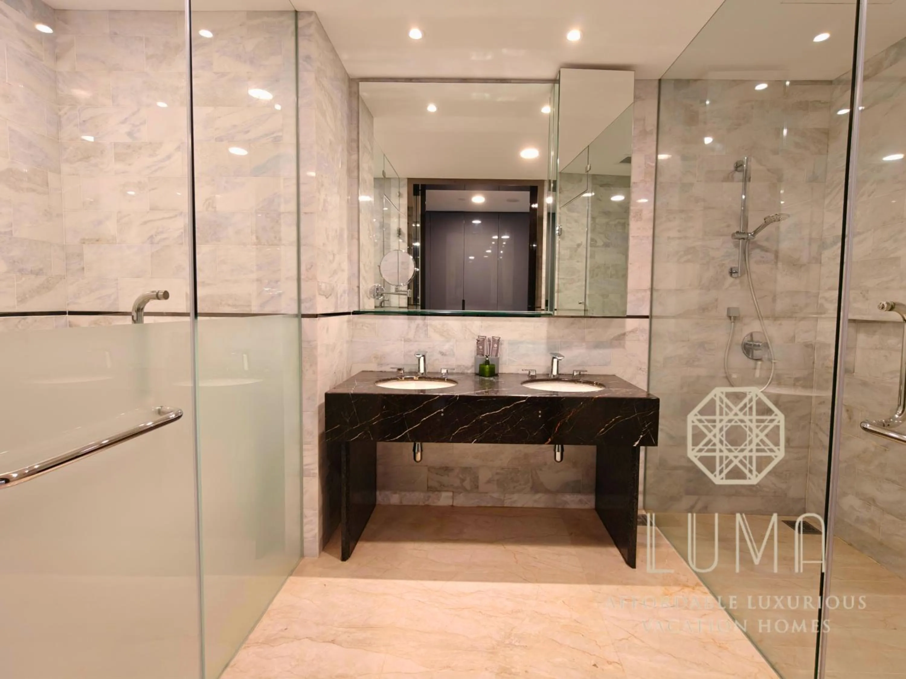 Bathroom in The Platinum 2 Kuala Lumpur by LUMA