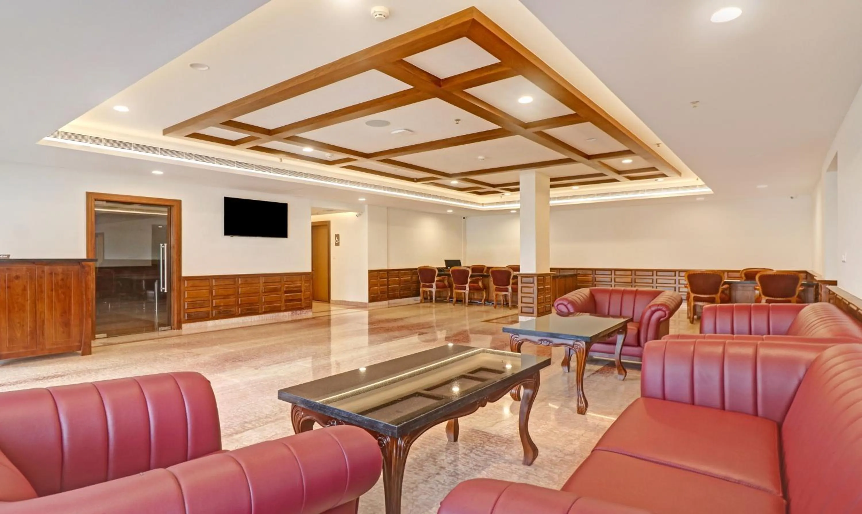 Seating area in Treebo Premium Vahada 7 Minutes Drive From Ambalapuzha Sree Krishna Swamy Temple