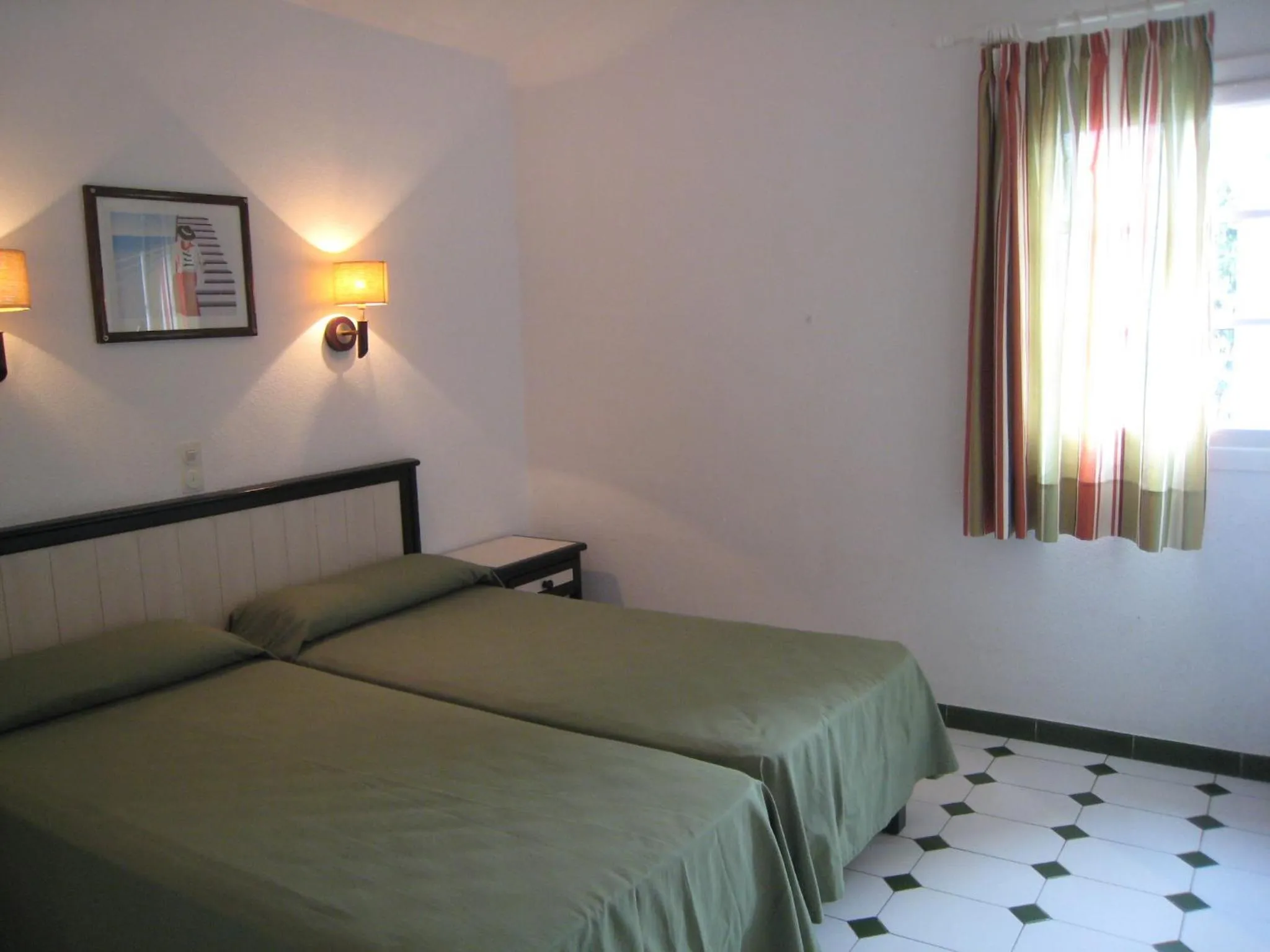 Bedroom, Bed in Bungalows Campo Golf