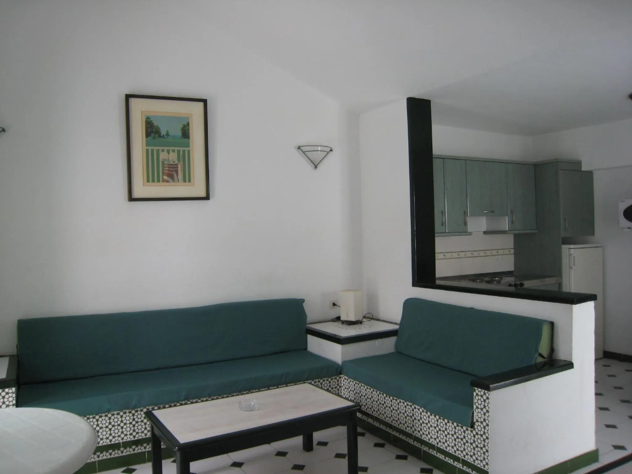 Living room in Bungalows Campo Golf