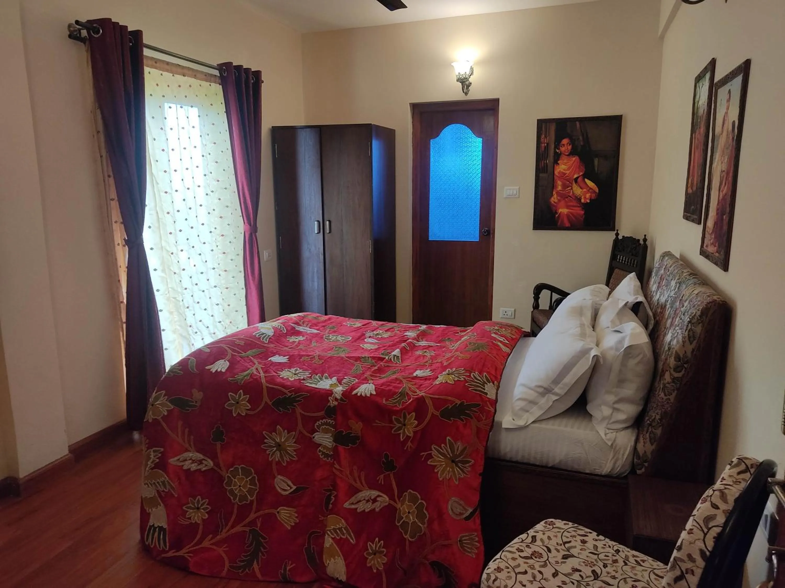 Bedroom, Bed in Habba Kadal Kashmiri Heritage Hotel & Hub