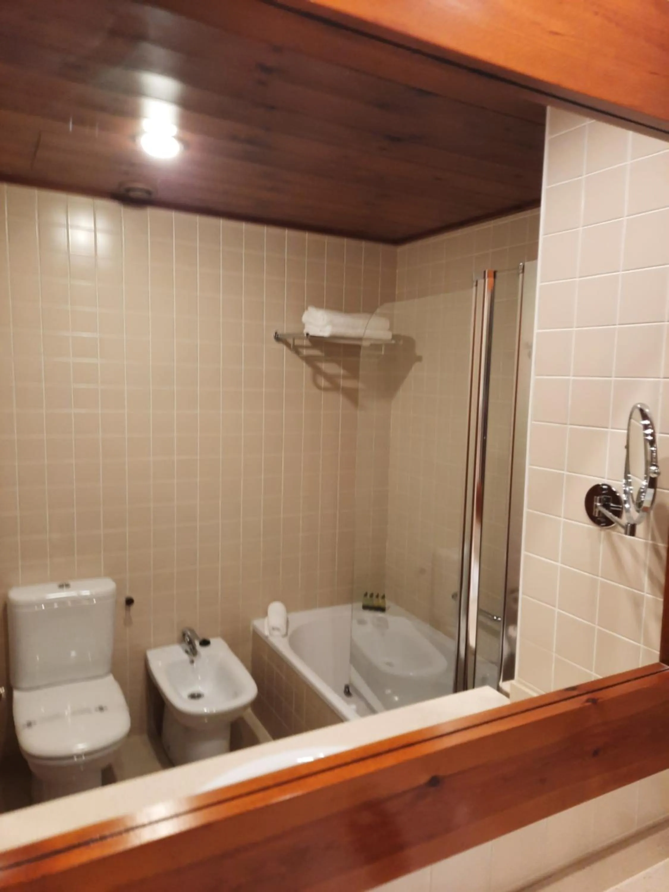 Toilet in Hotel Fontanals Golf