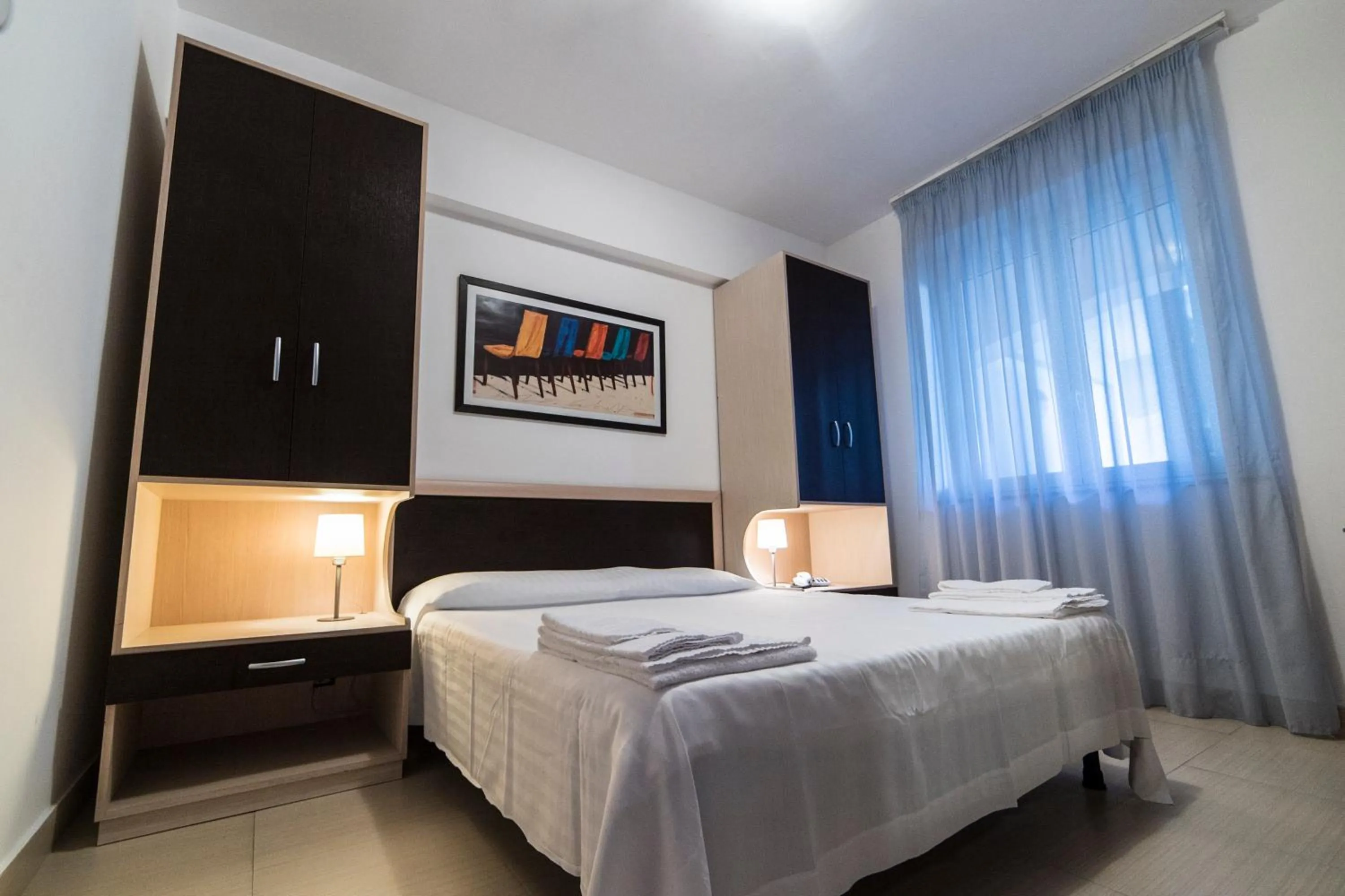 Bed in Sirina House Taormina