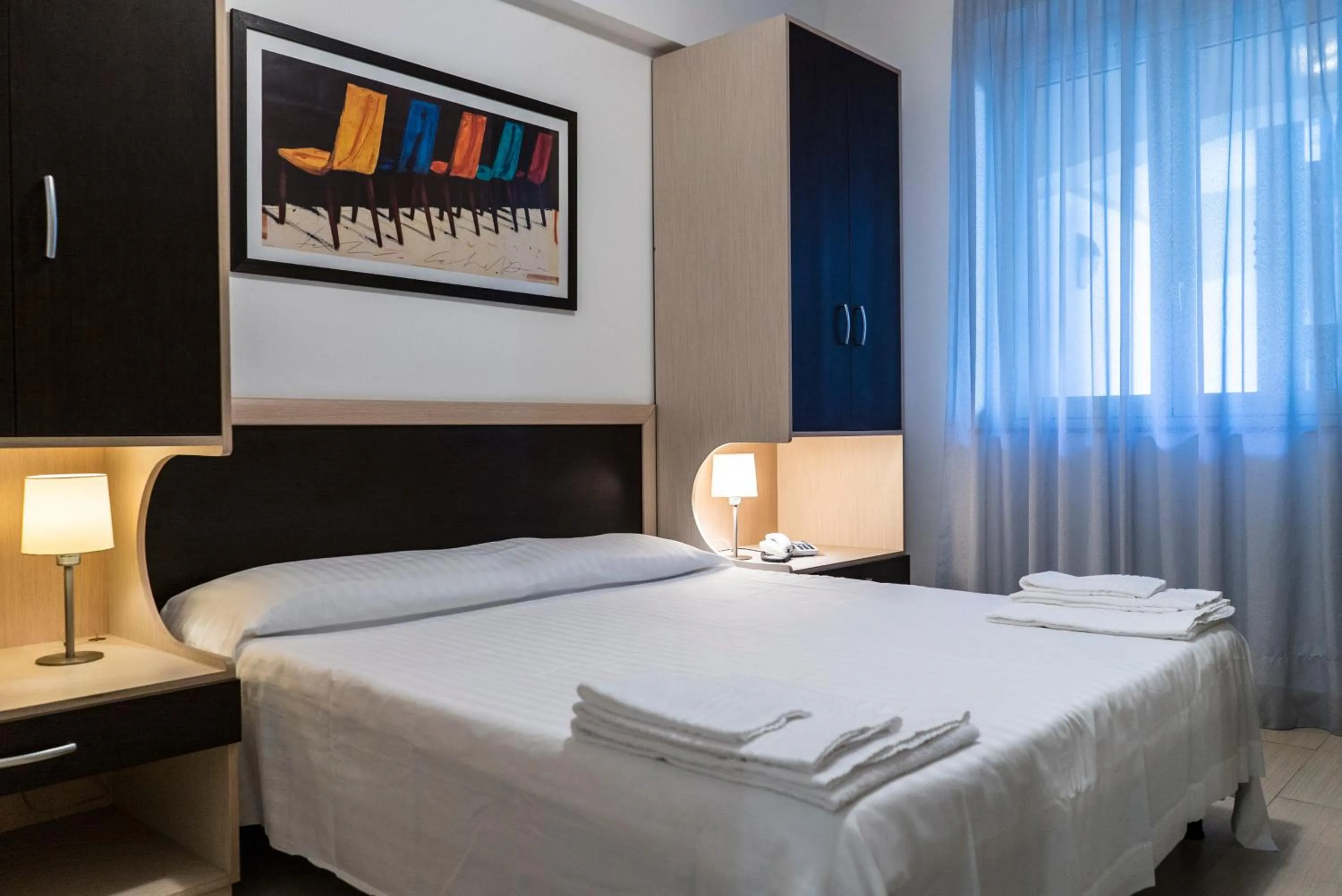 Bed in Sirina House Taormina