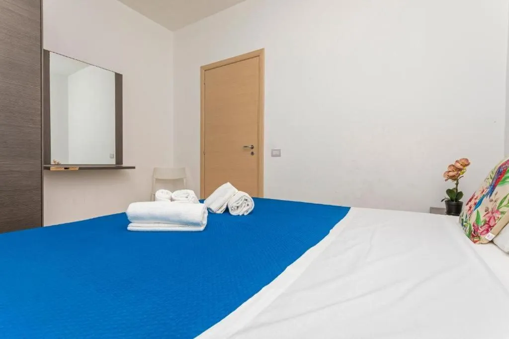 Bed in Sirina House Taormina