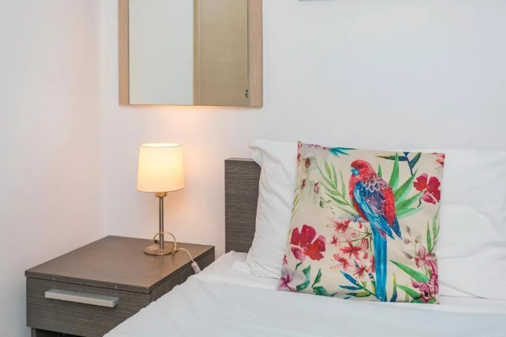 Bed in Sirina House Taormina