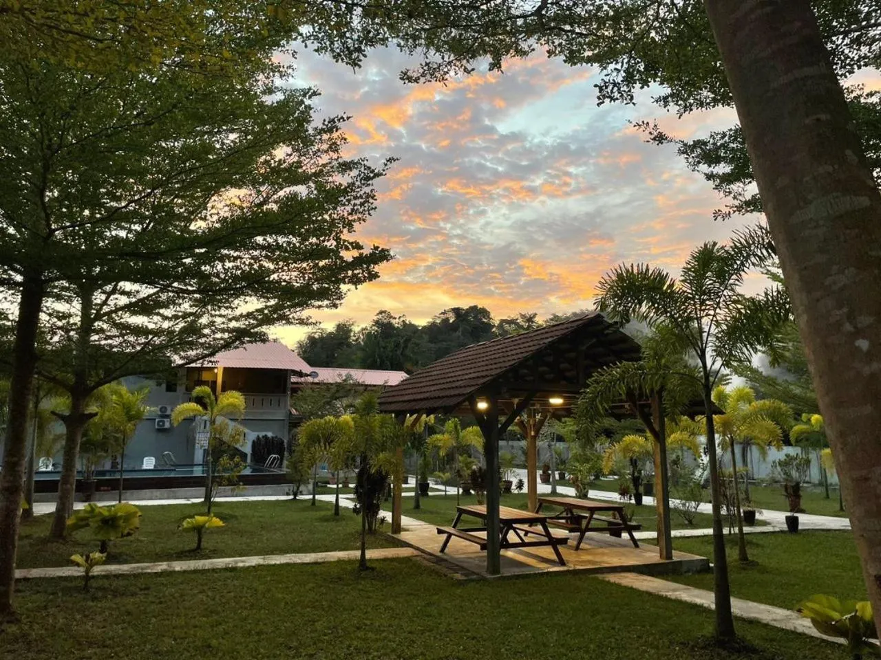 Garden in Pangkor Nature View House