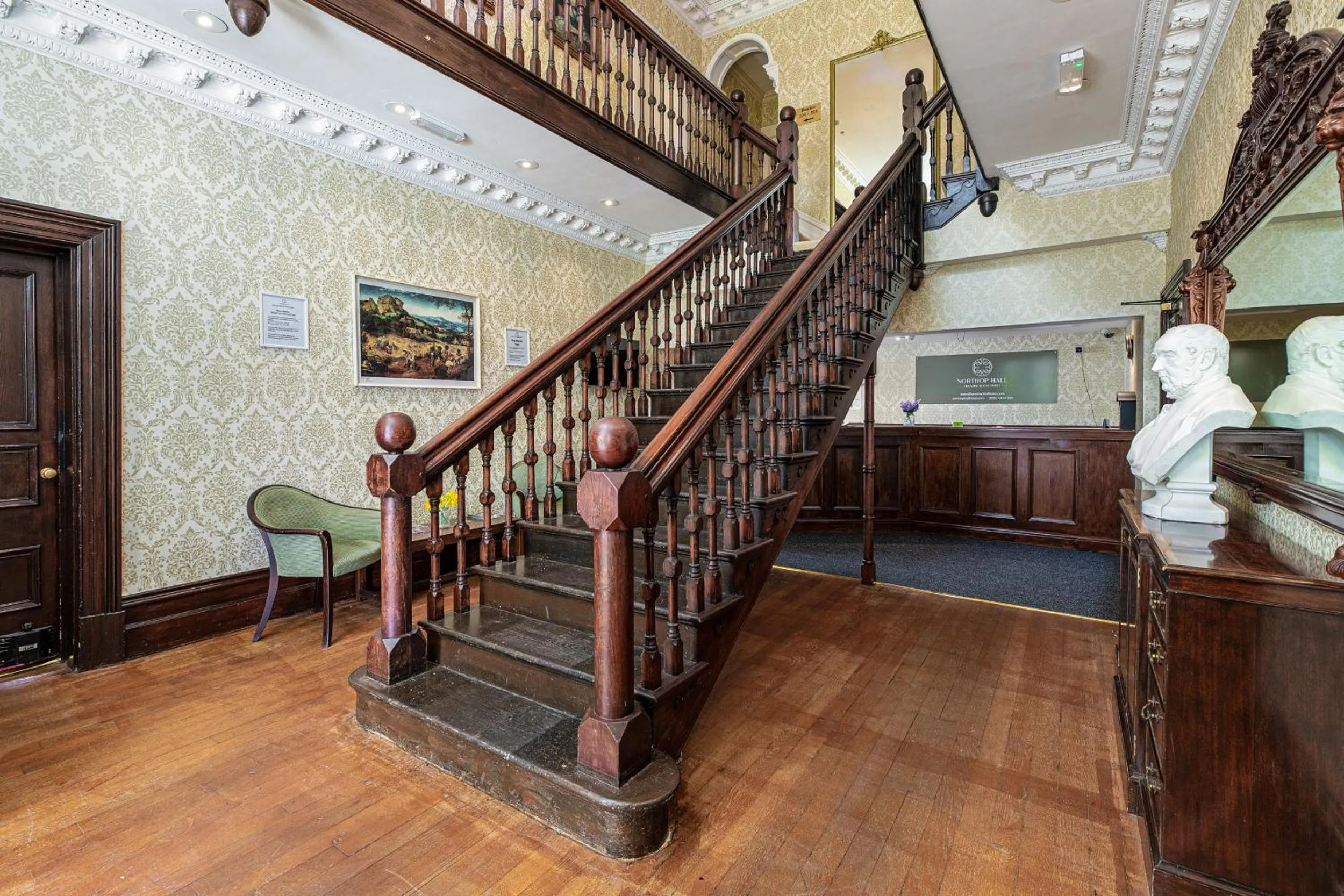 Property building in Northop Hall Country House Hotel