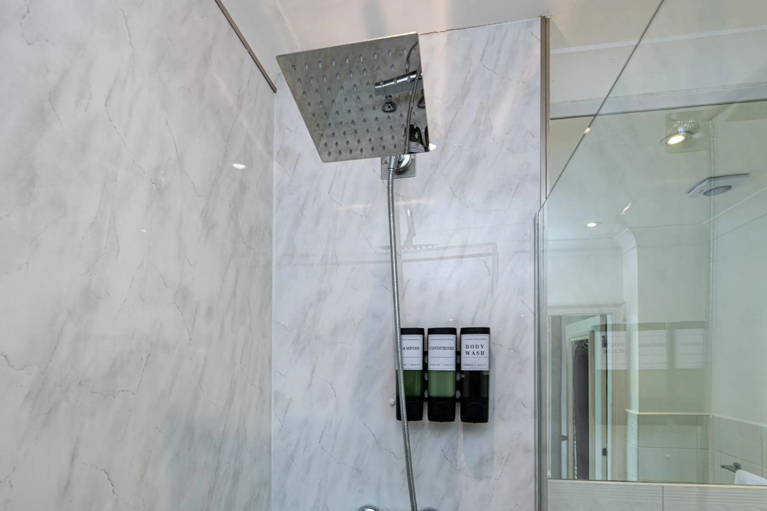 Shower in Northop Hall Country House Hotel