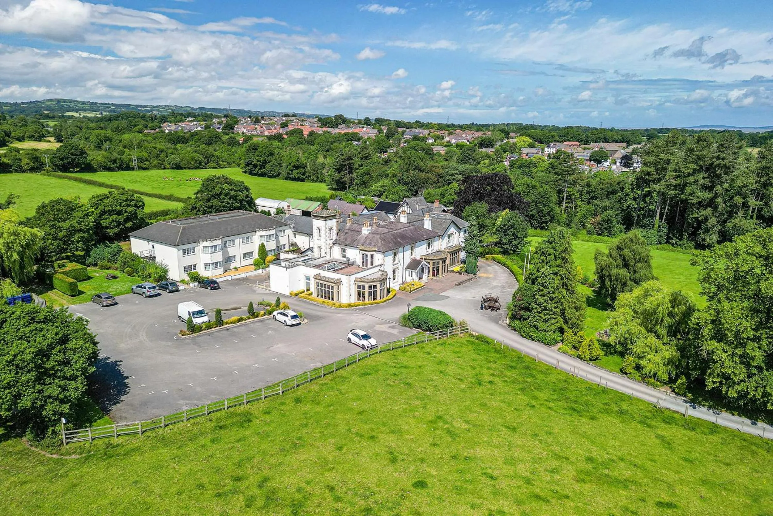 Property building in Northop Hall Country House Hotel