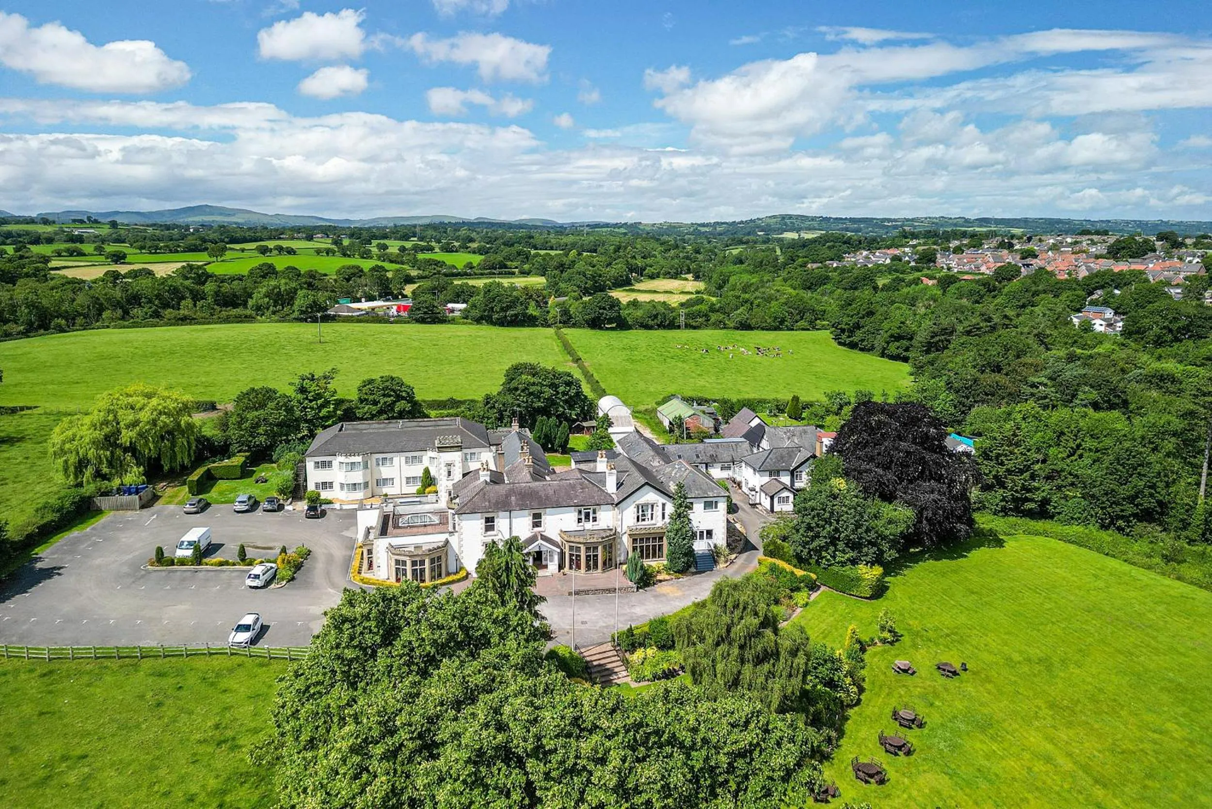 Property building in Northop Hall Country House Hotel