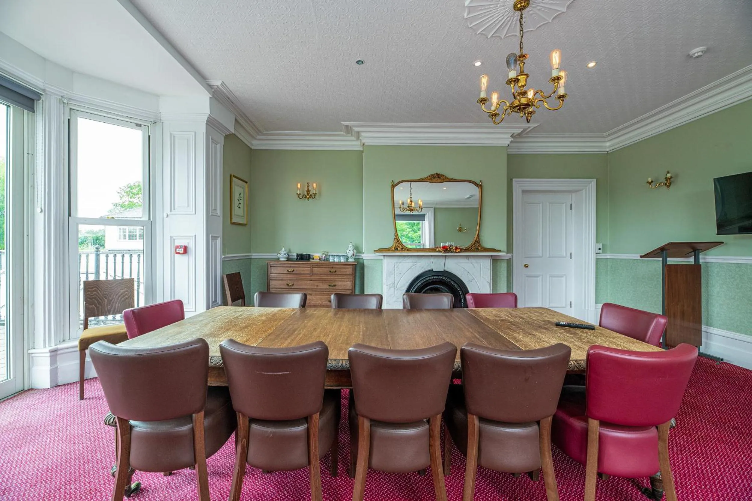 Meeting/conference room in Northop Hall Country House Hotel