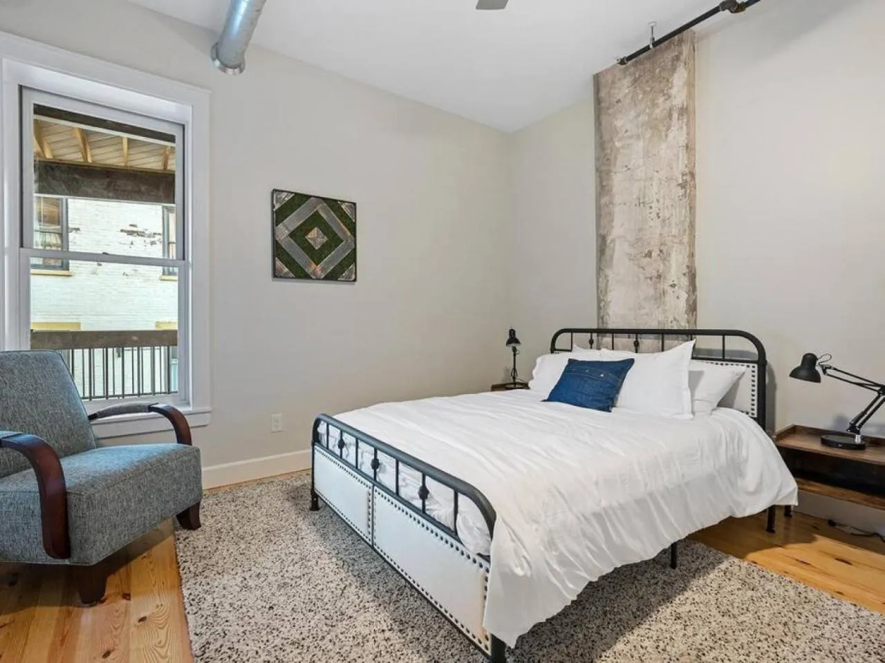 Bedroom, Bed in Luxury 4-Bedroom Retreat in the Heart of Over the Rhine