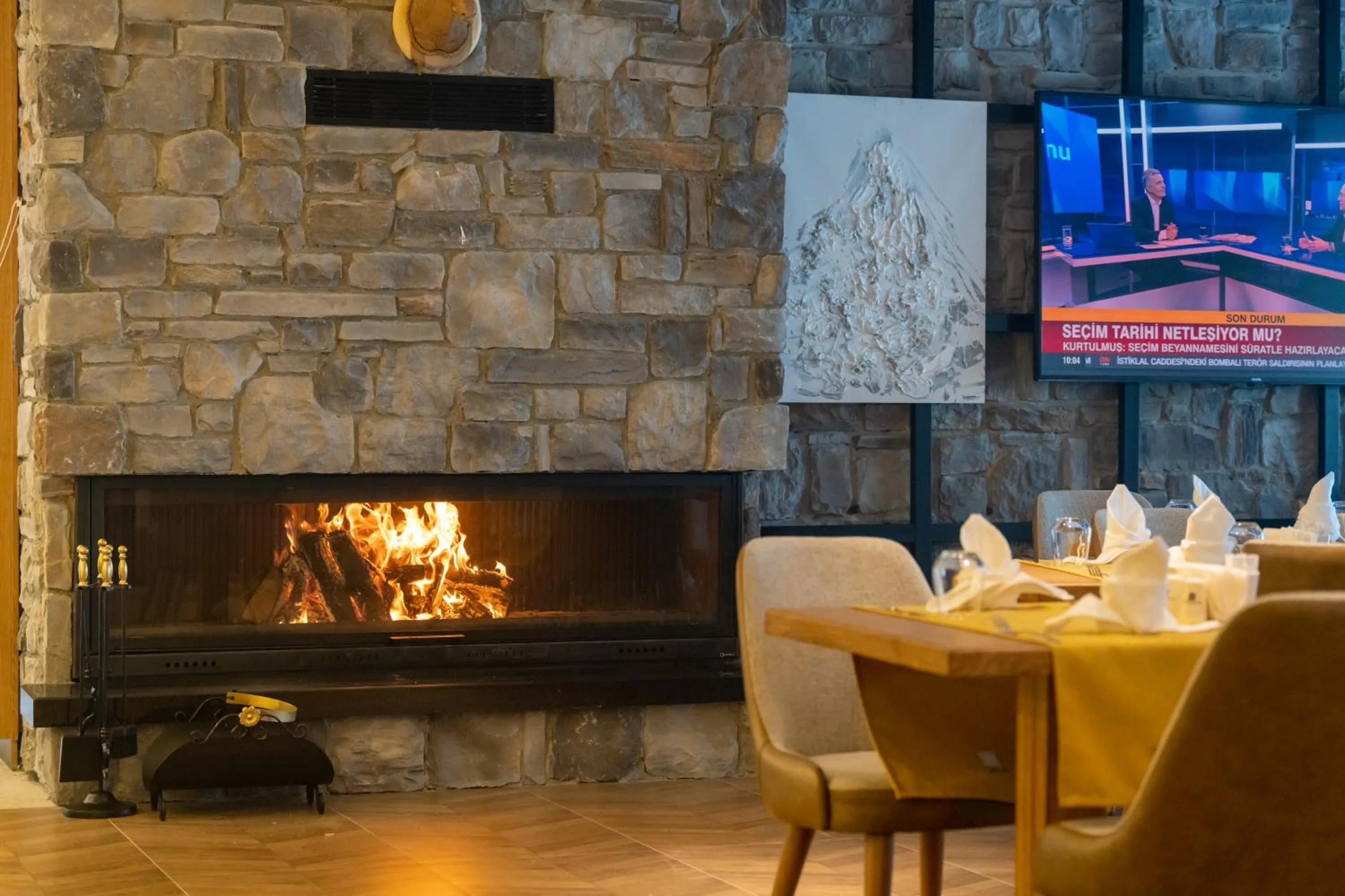 TV and multimedia in SARPİNO MOUNTAİN HOTEL