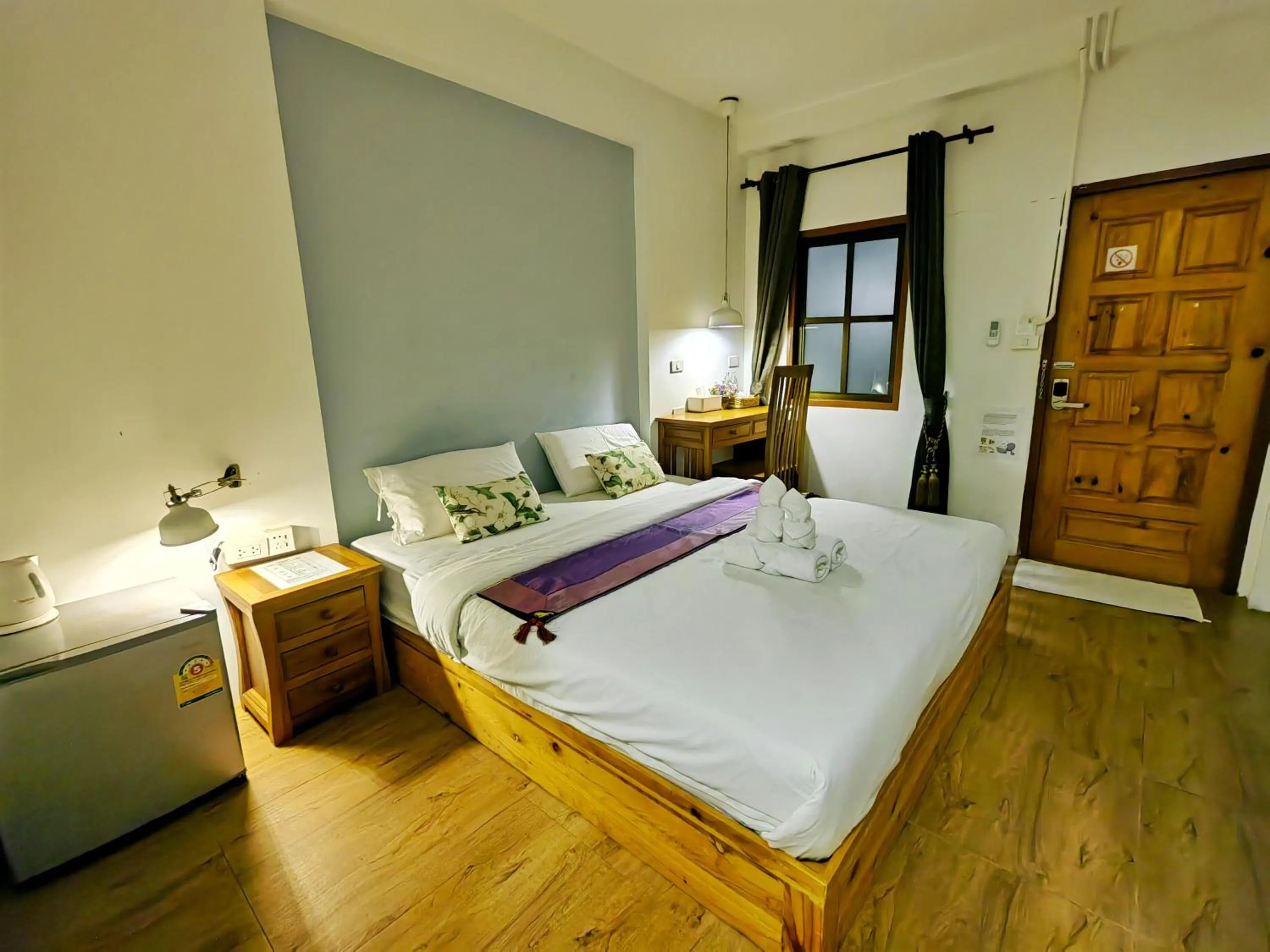 Bed in Chiang Mai Gate house