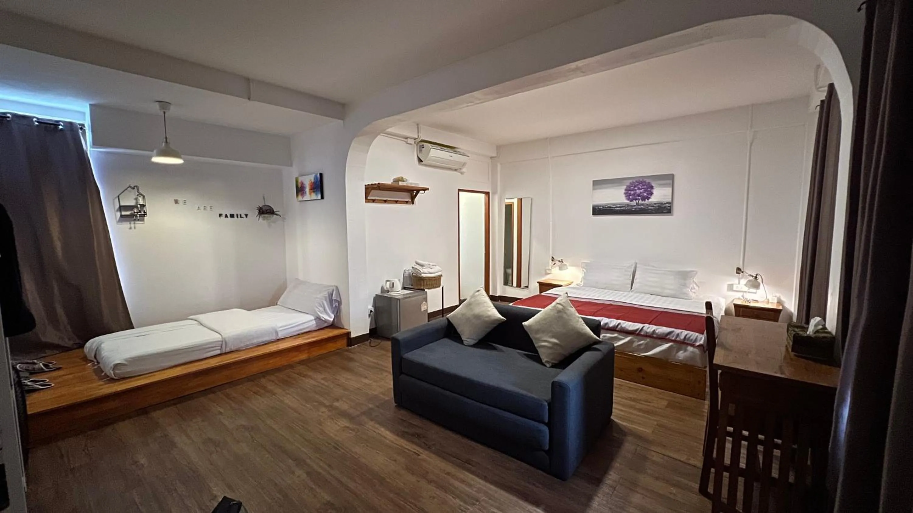 Bed in Chiang Mai Gate house