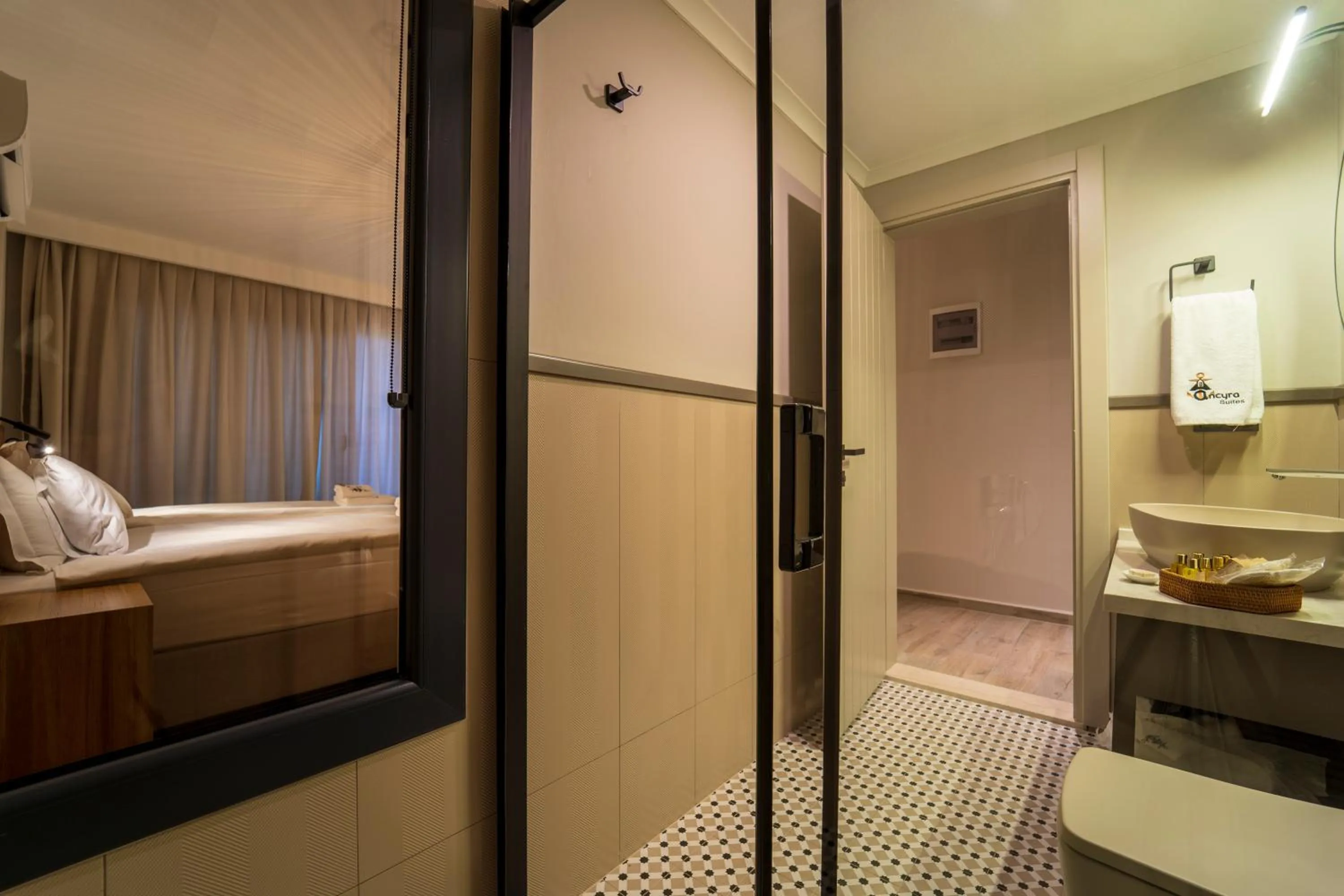Shower, Bed in Ansira Fethiye