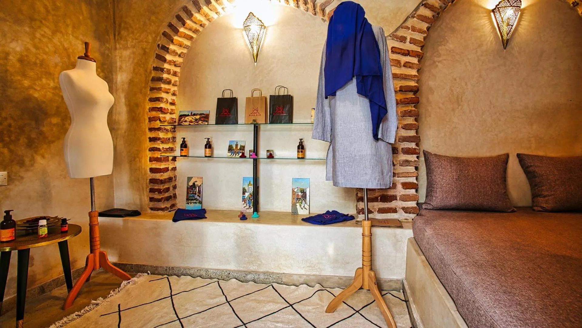 Steam room in Riad RIM