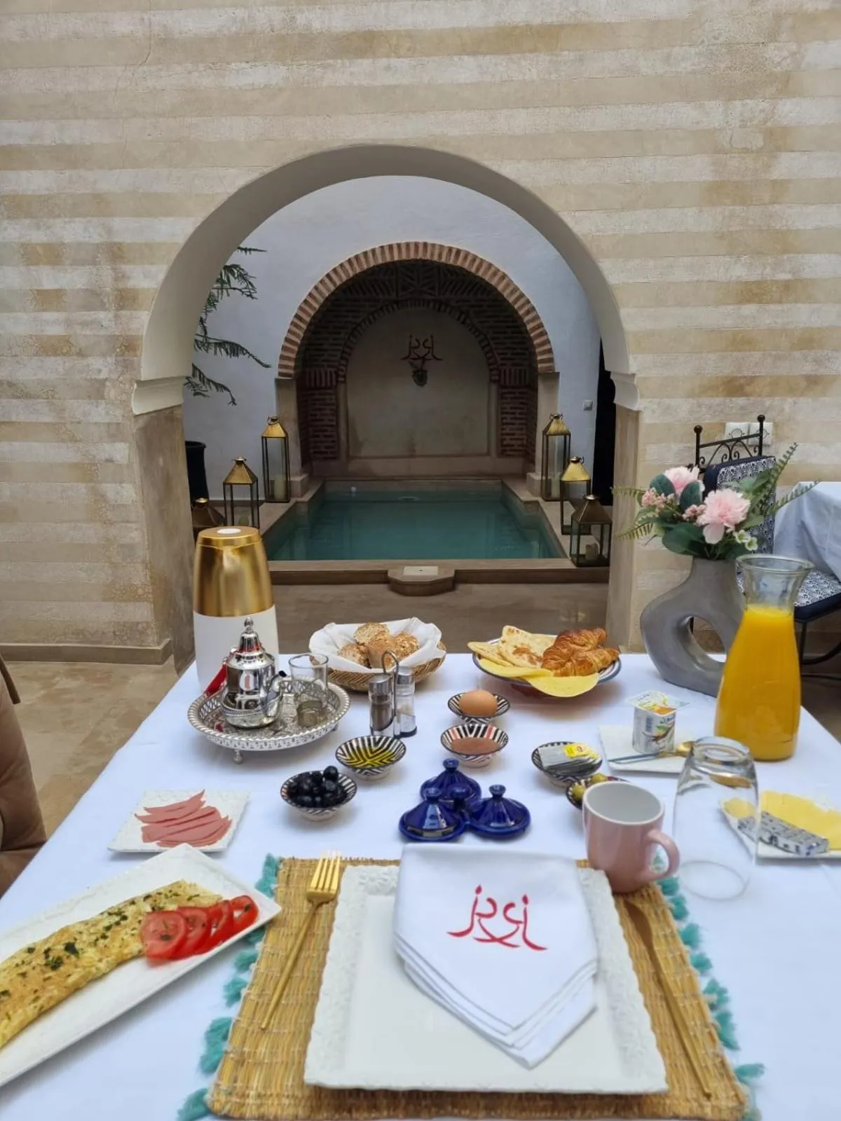 Breakfast in Riad RIM