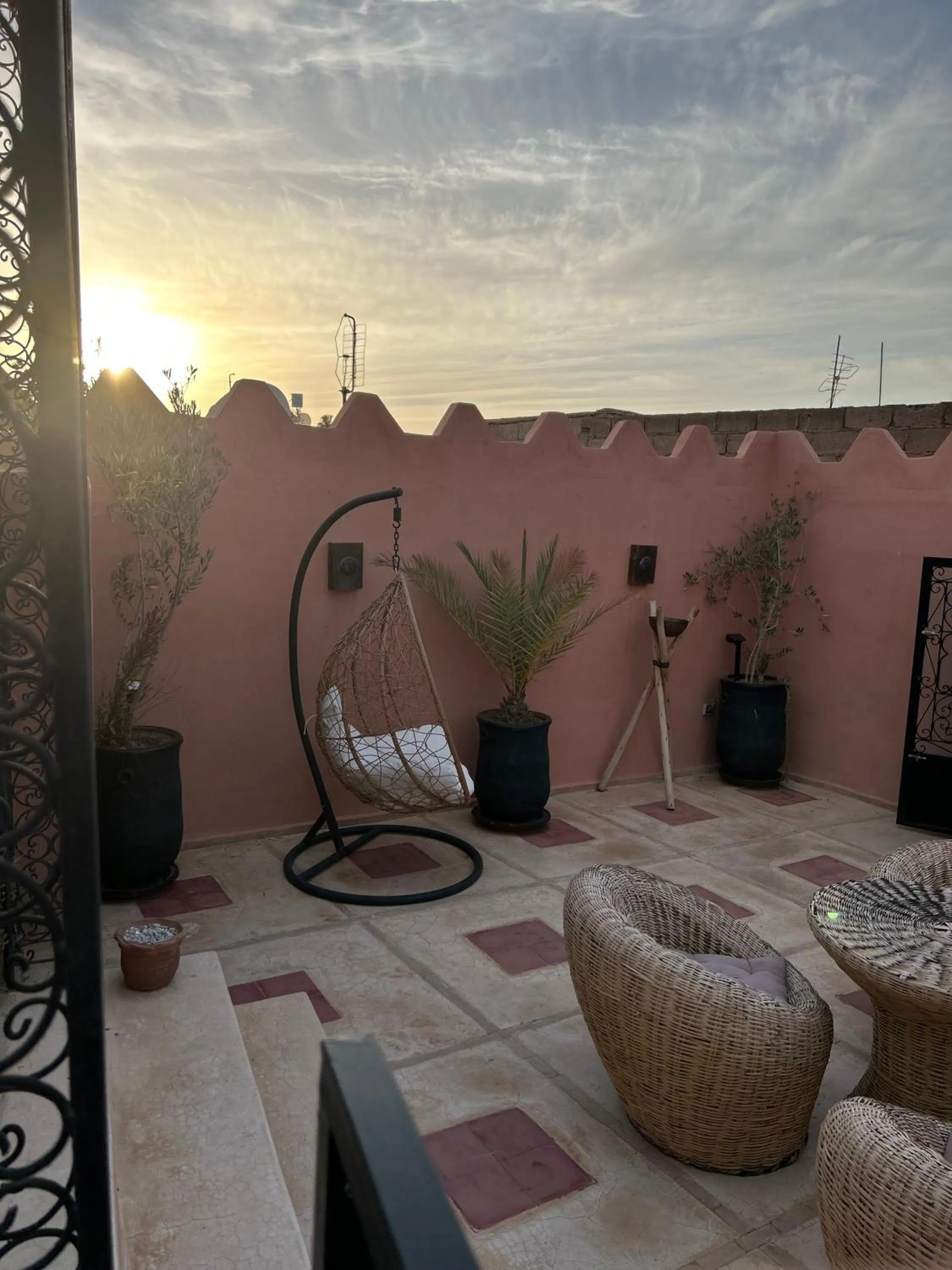 Patio in Riad RIM