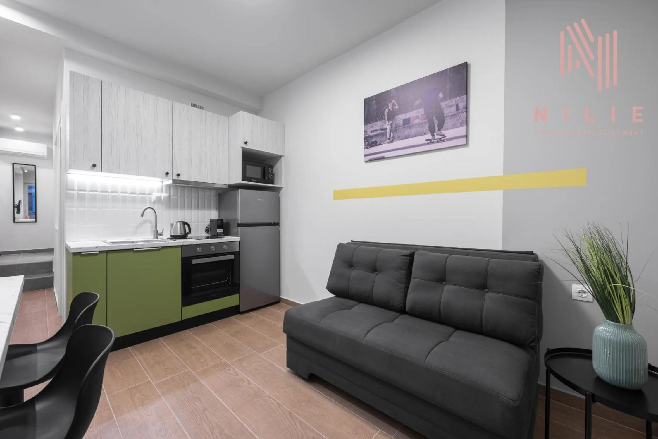 Seating area in Big Apple, Nilie Hospitality MGMT