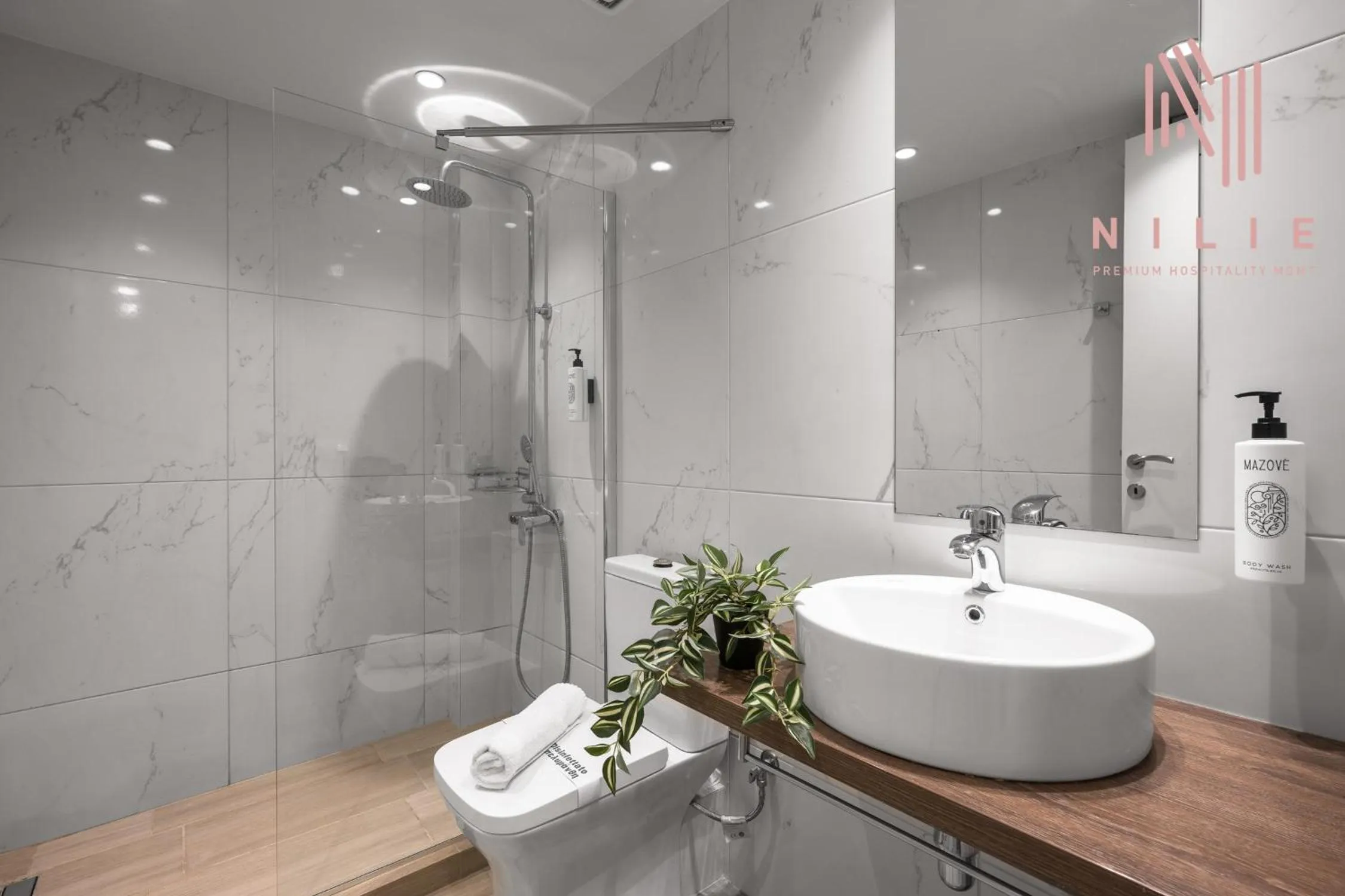 Shower in Big Apple, Nilie Hospitality MGMT