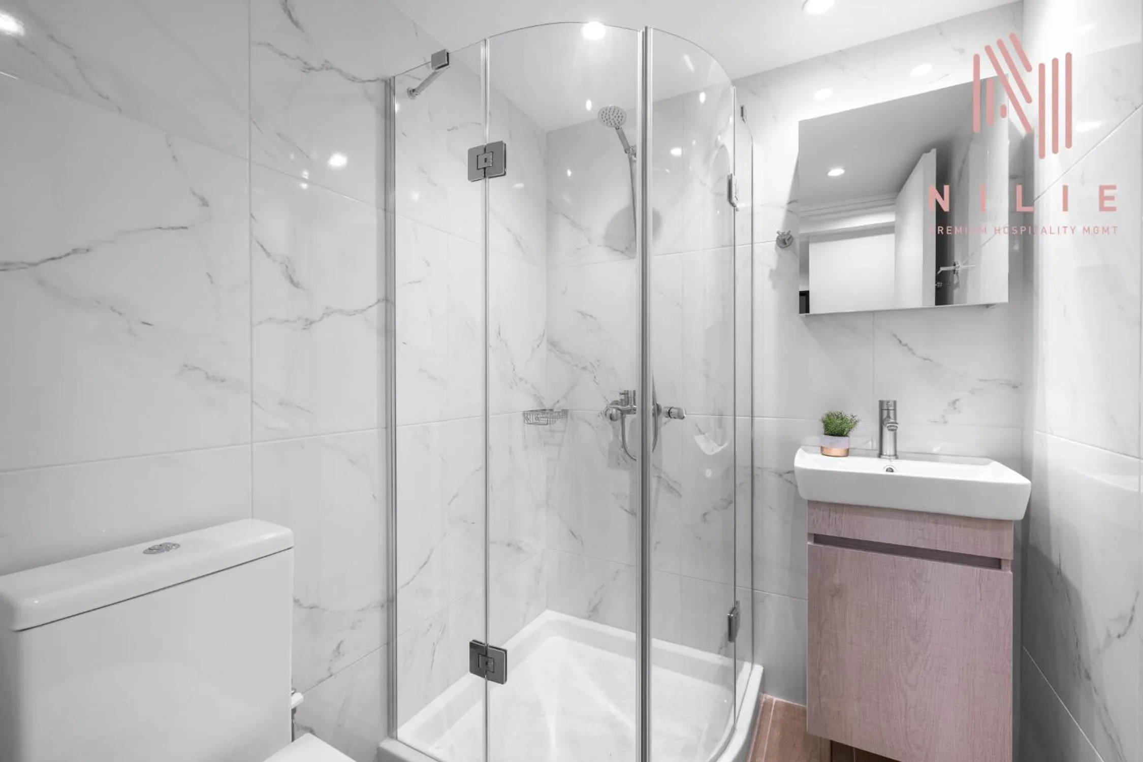 Toilet in Big Apple, Nilie Hospitality MGMT