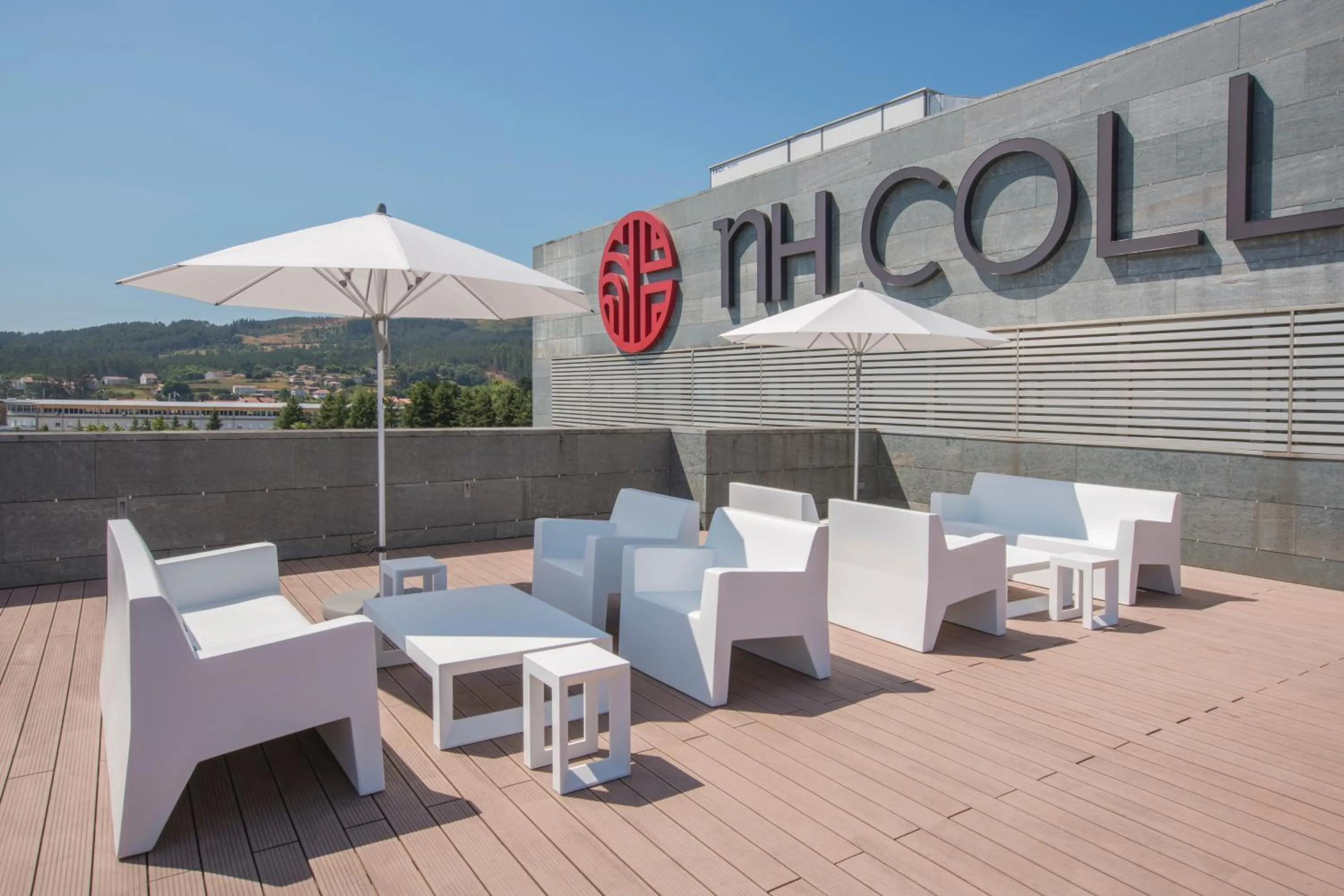 Balcony/Terrace in NH Collection Santiago de Compostela