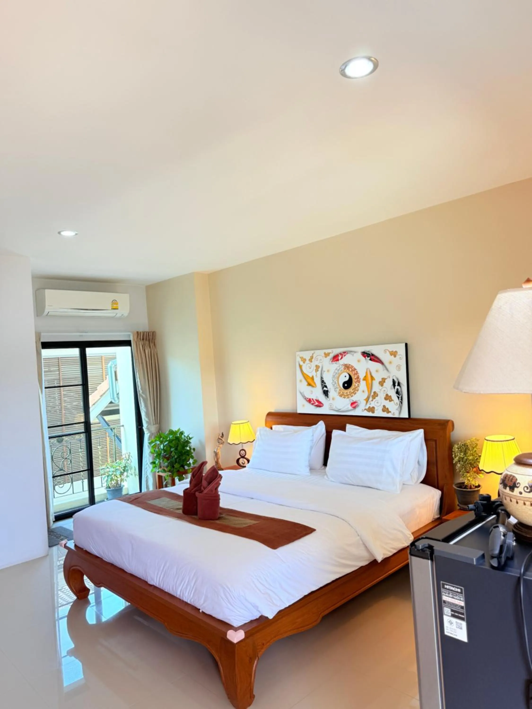 Bedroom, Bed in Laph Kham House