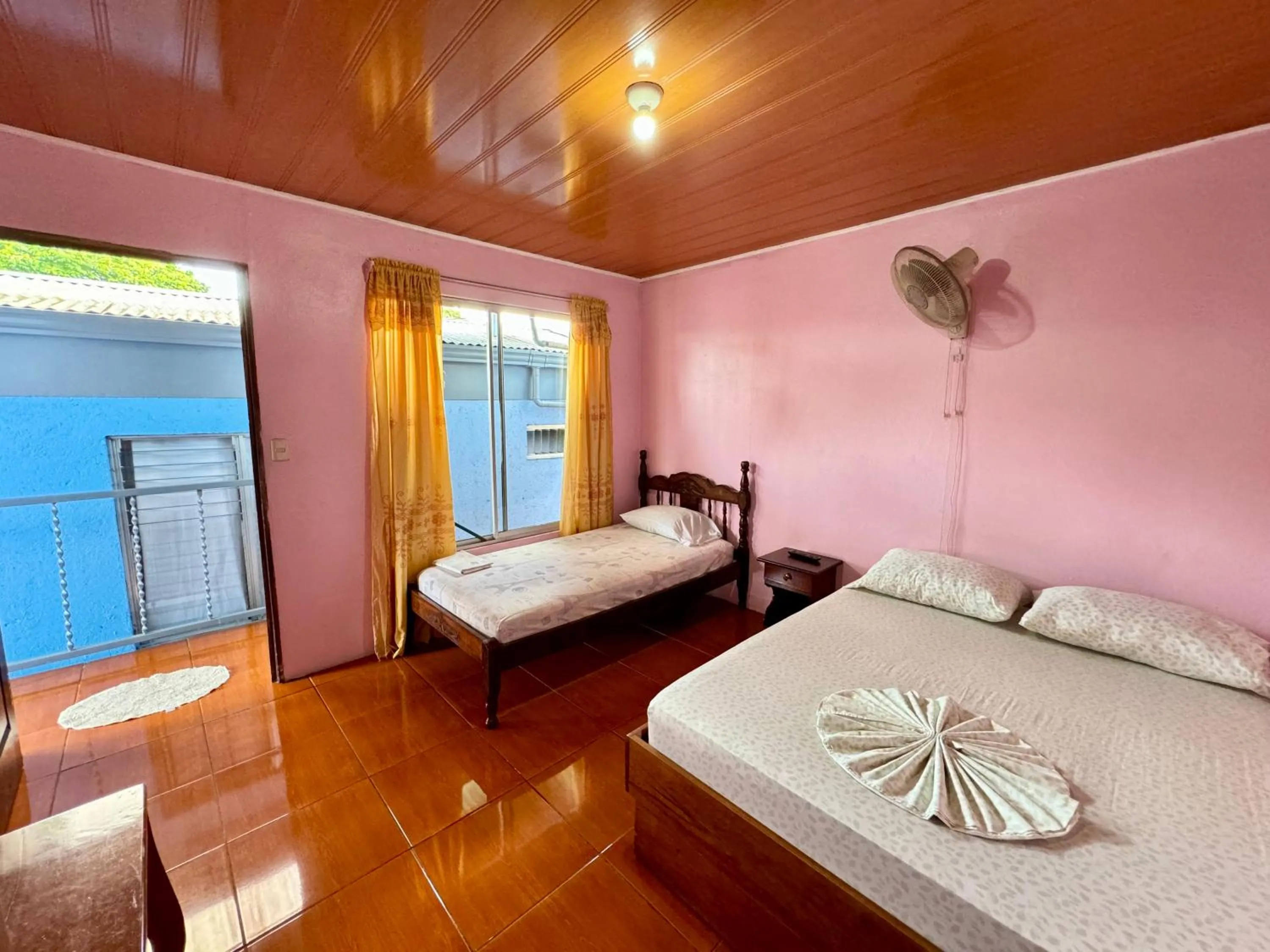 Bed in Cabinas Las Palmas del Sol