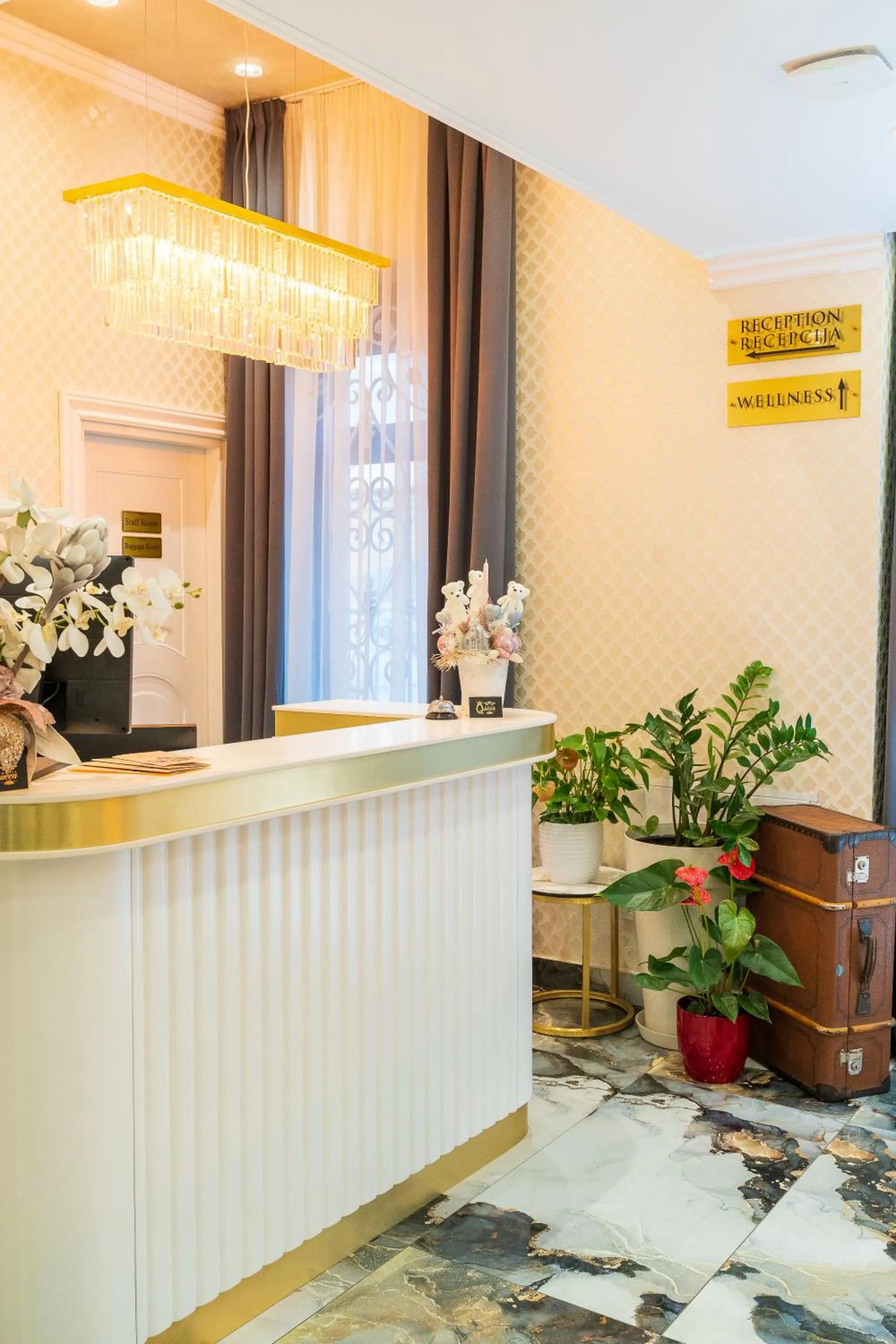 Lobby or reception in Queen Palace