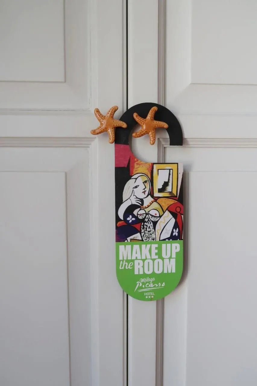 Decorative detail in Hotel Malaga Picasso